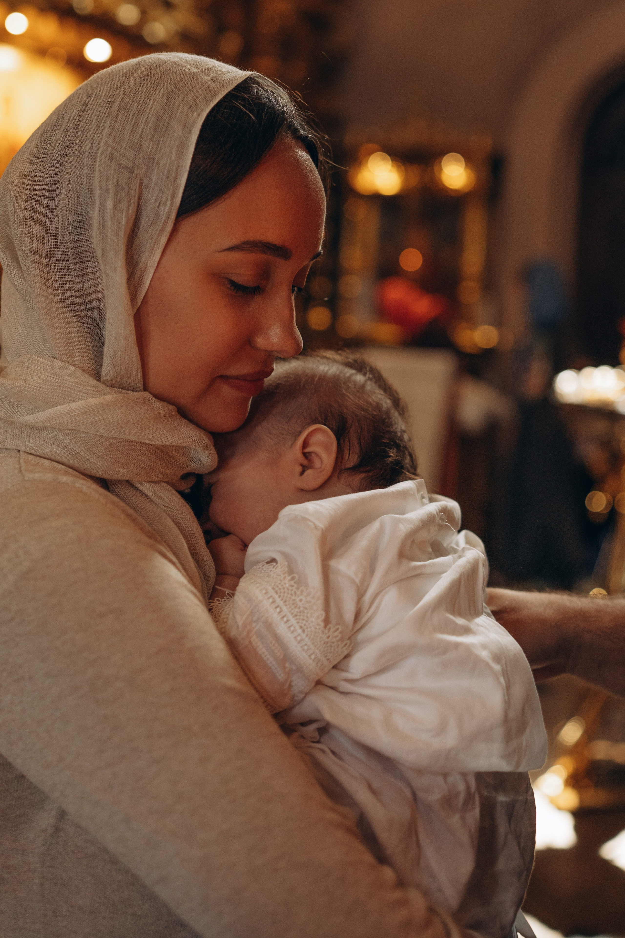 Фотосессия крещения. Семейный фотограф в Москве Галина Гончар