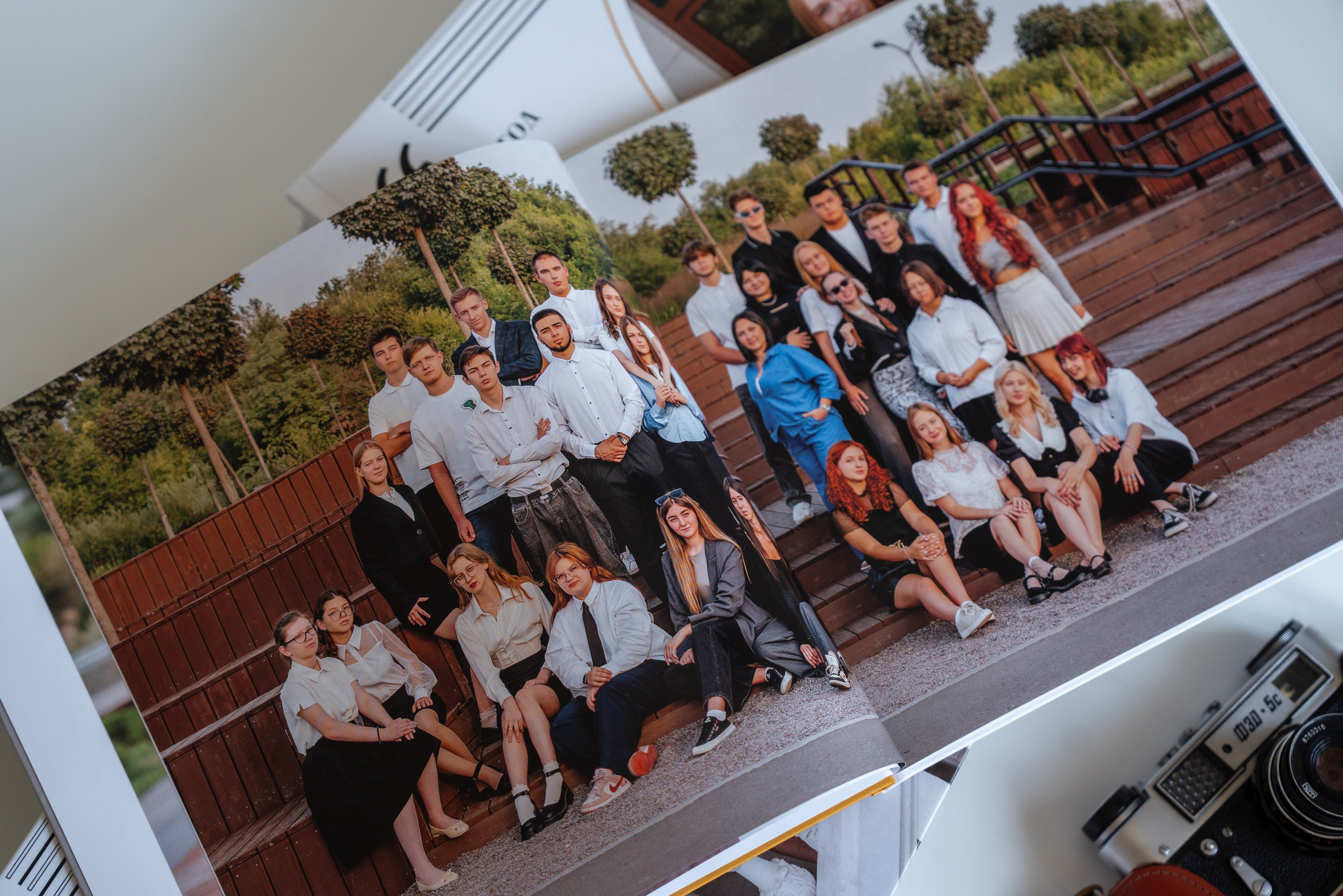 11 класс — листы мягкие. Формат 30×30. Лицей № 71. Выпускные альбомы