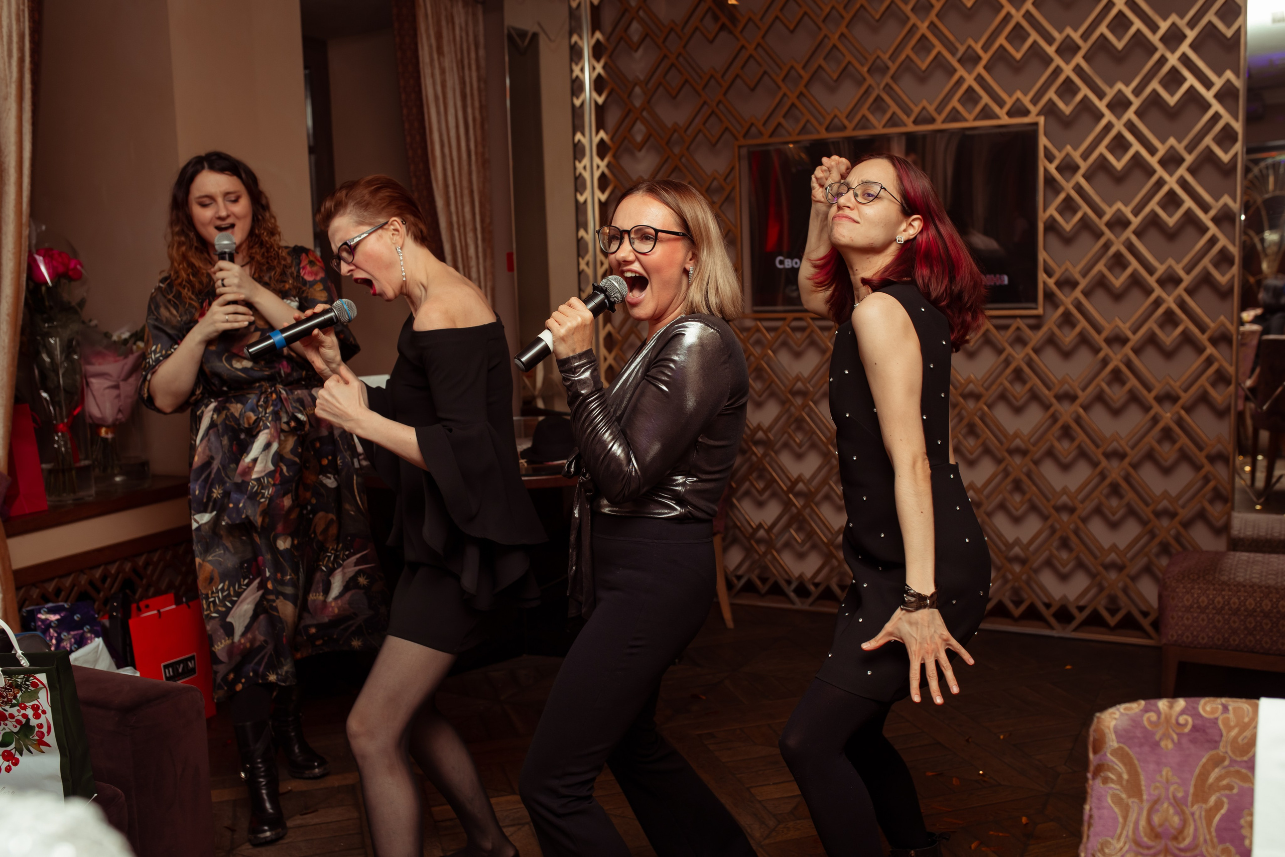 Юбилей в караоке. Семейный и детский фотограф в Москве Дорогова Екатерина