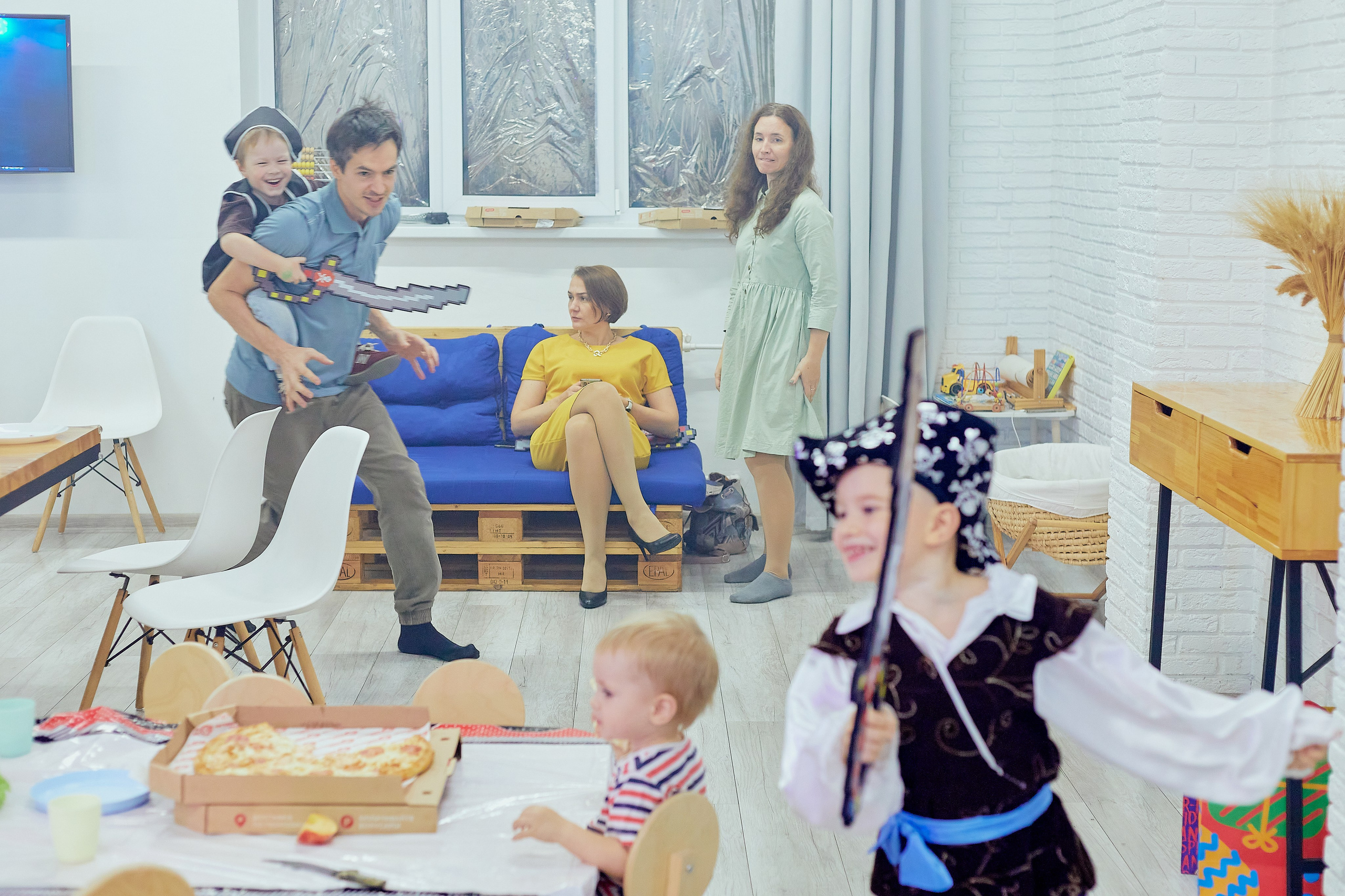 День Рождение Степана 5 лет, съёмка 3 часовой программы. Семейный и детский фотограф в Ярославле Юлия Галашина