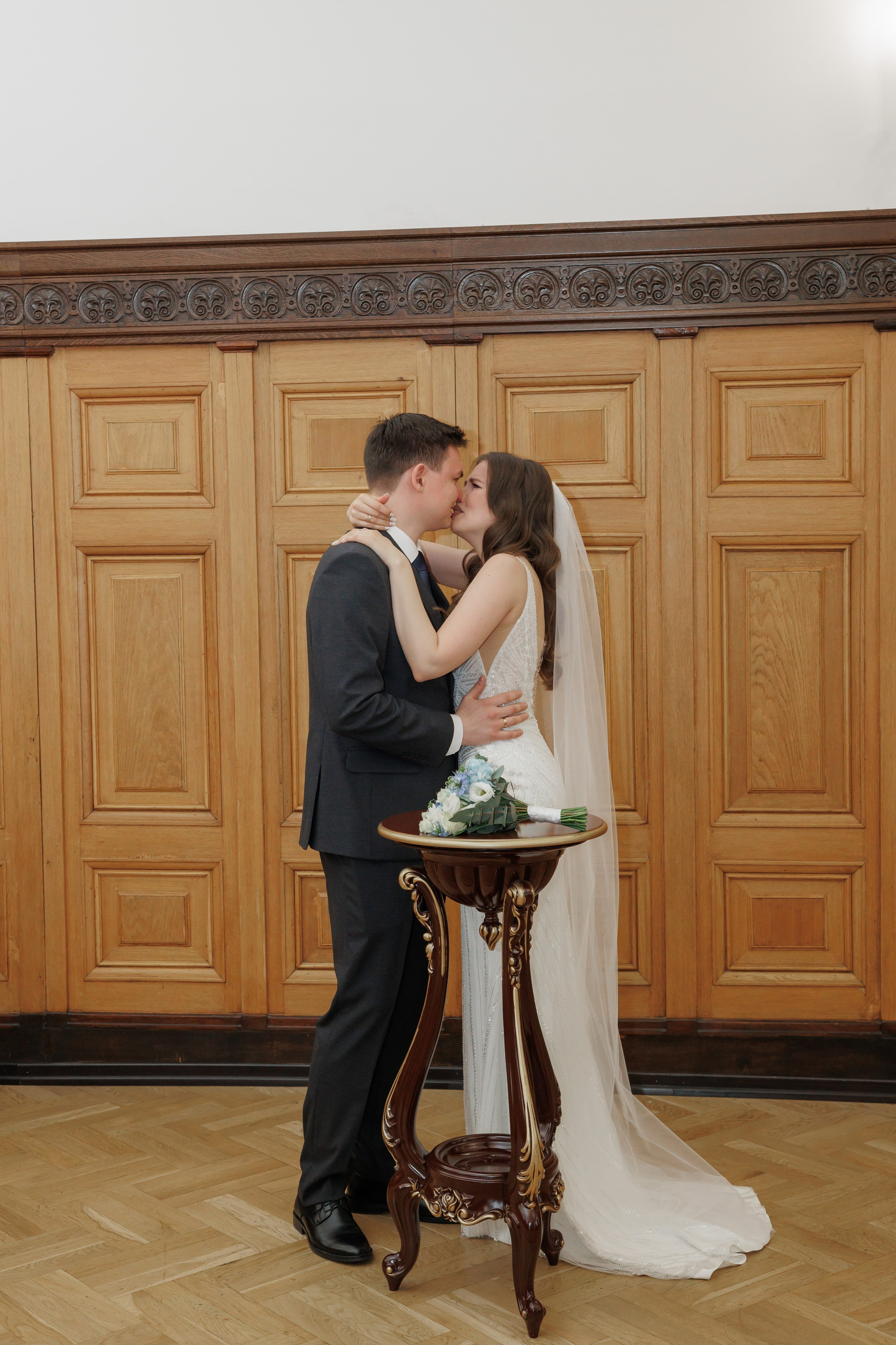 Даша и Дима, Грибоедовский ЗАГС. Свадебный и репортажный фотограф (Москва, Королев и другие)