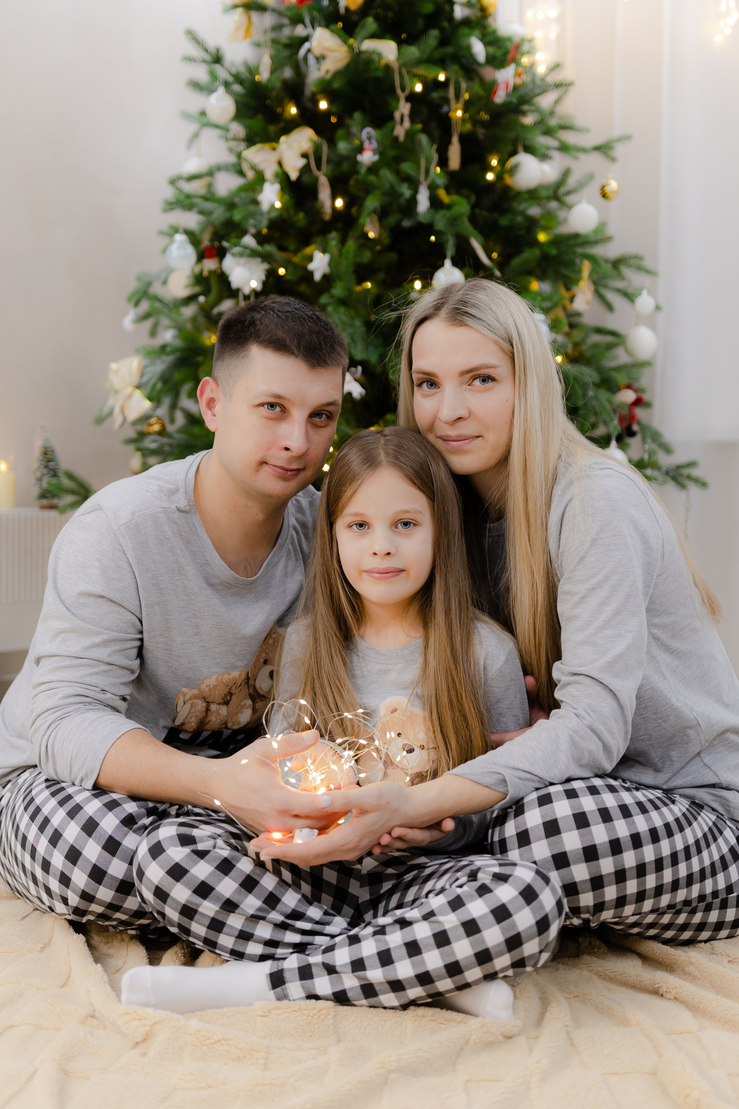 Семейный Новый год. Фотограф Братск Юлий Дежин