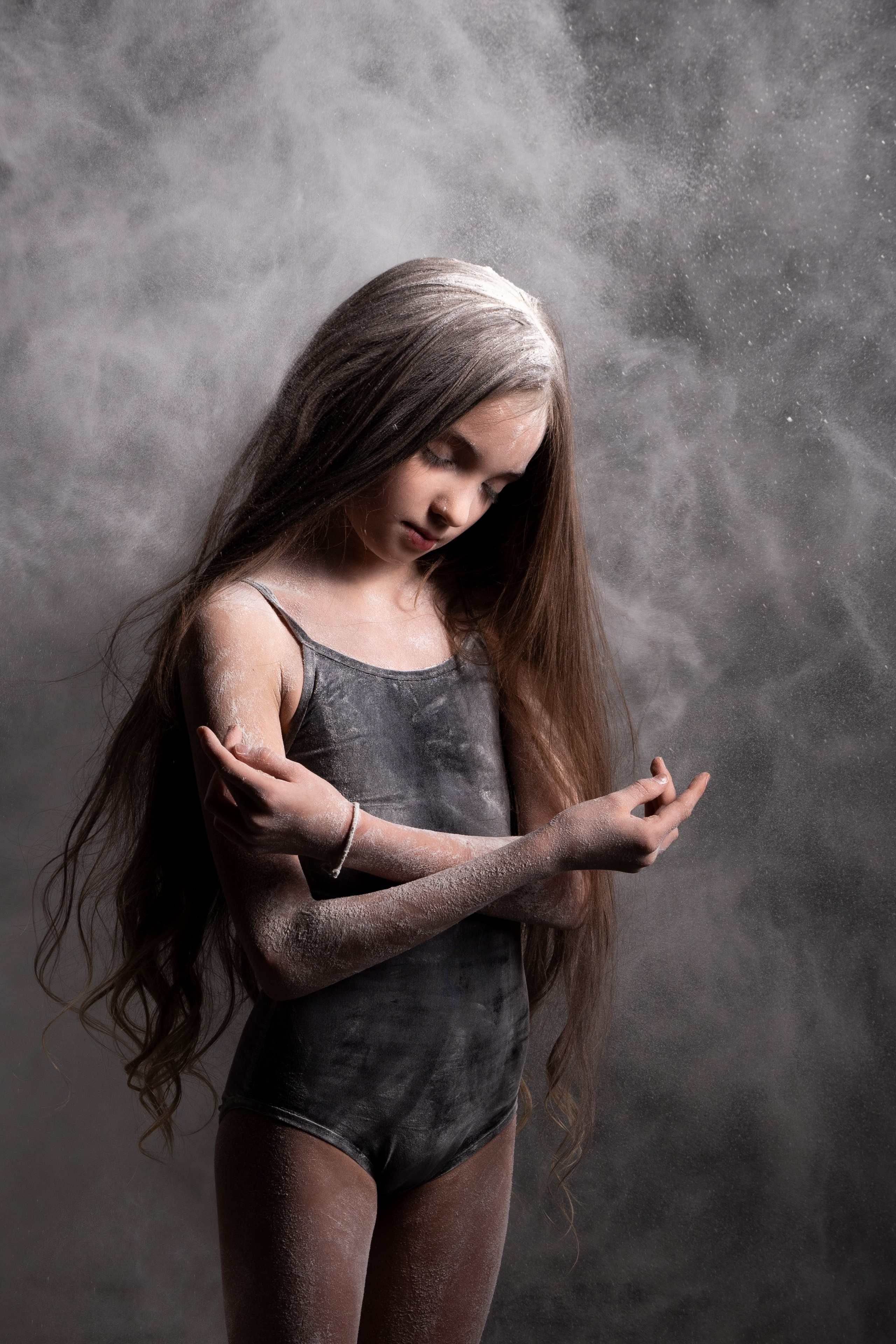 Съёмка с мукой. Главная