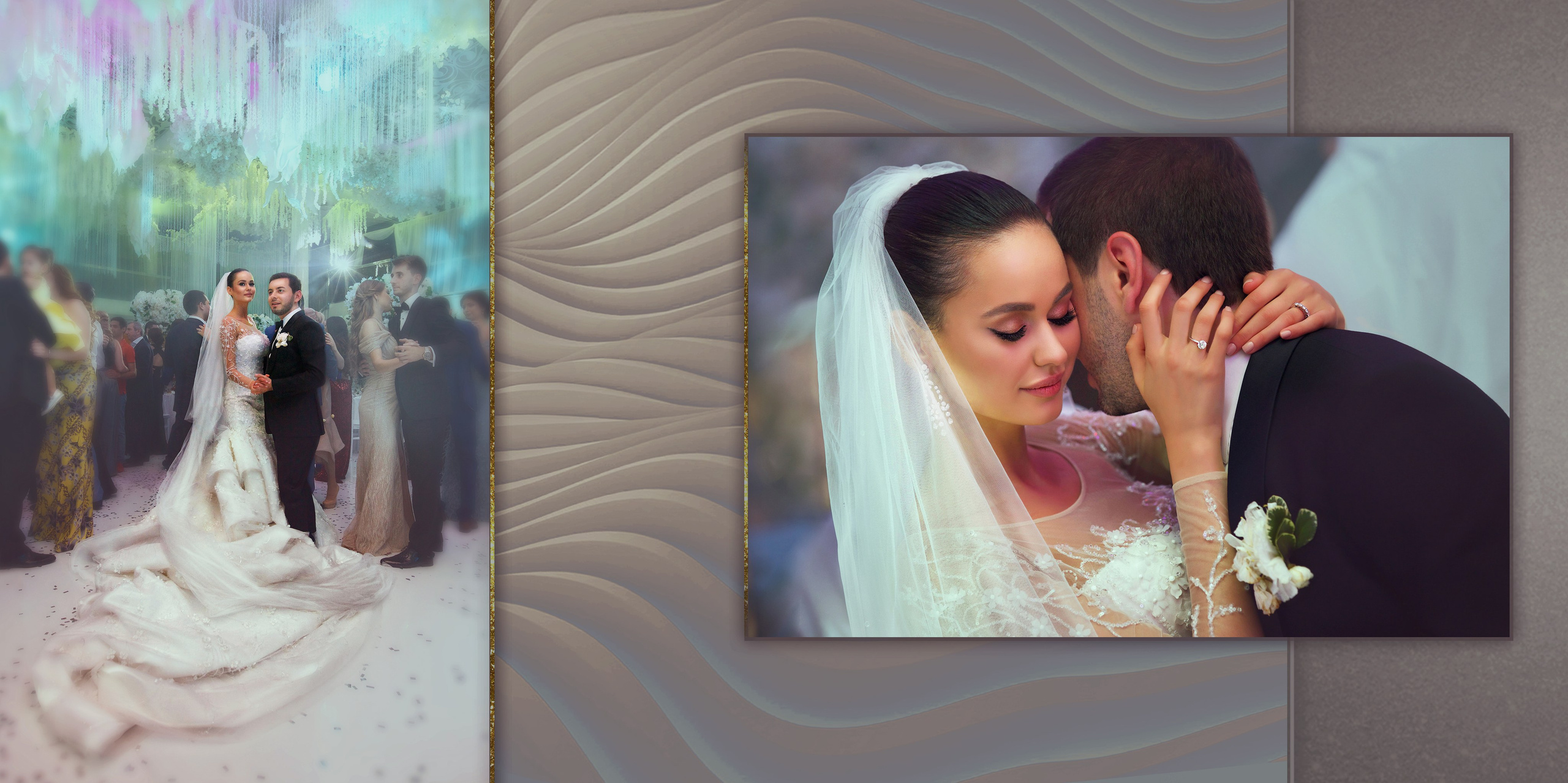 Свадебная фотокнига. Фотограф Кирсанова Наталия. Фотохудожник Наталия Кирсанова