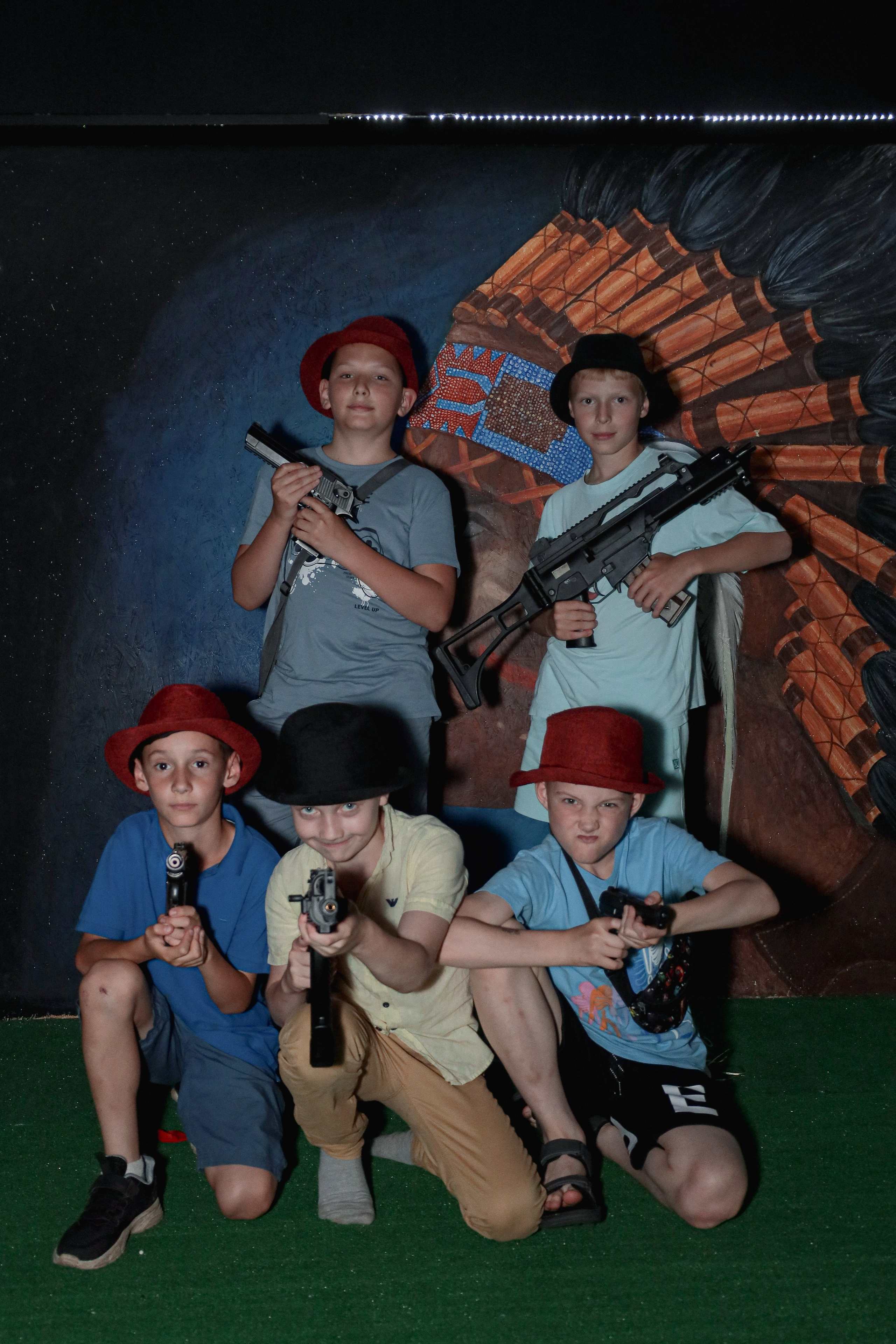 День рождение в стрелковом клубе. Фотограф Надршина Лилия