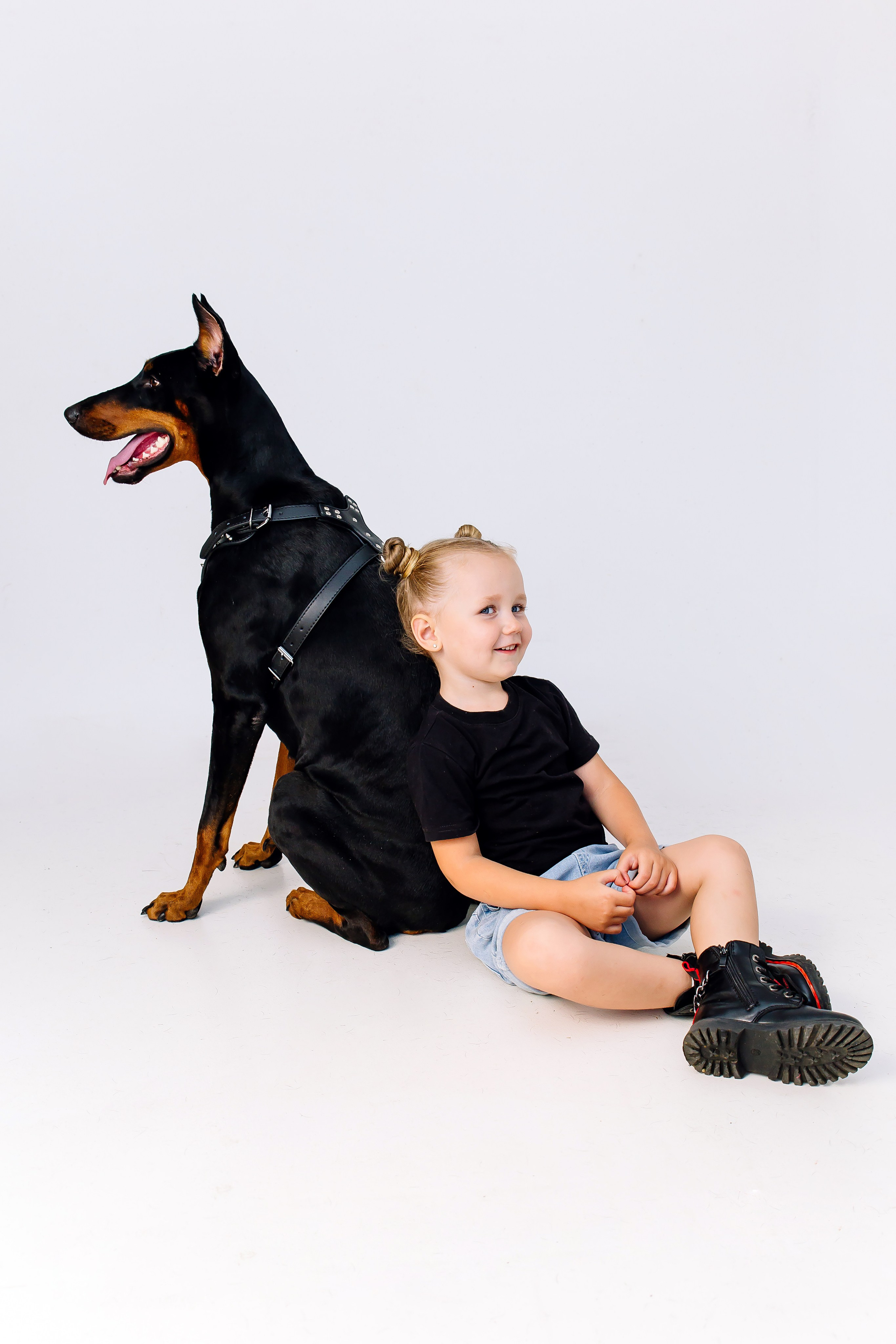 Фотопроект с доберманом. Свадебный и семейный фотограф в Краснодаре Илонна Ковалева