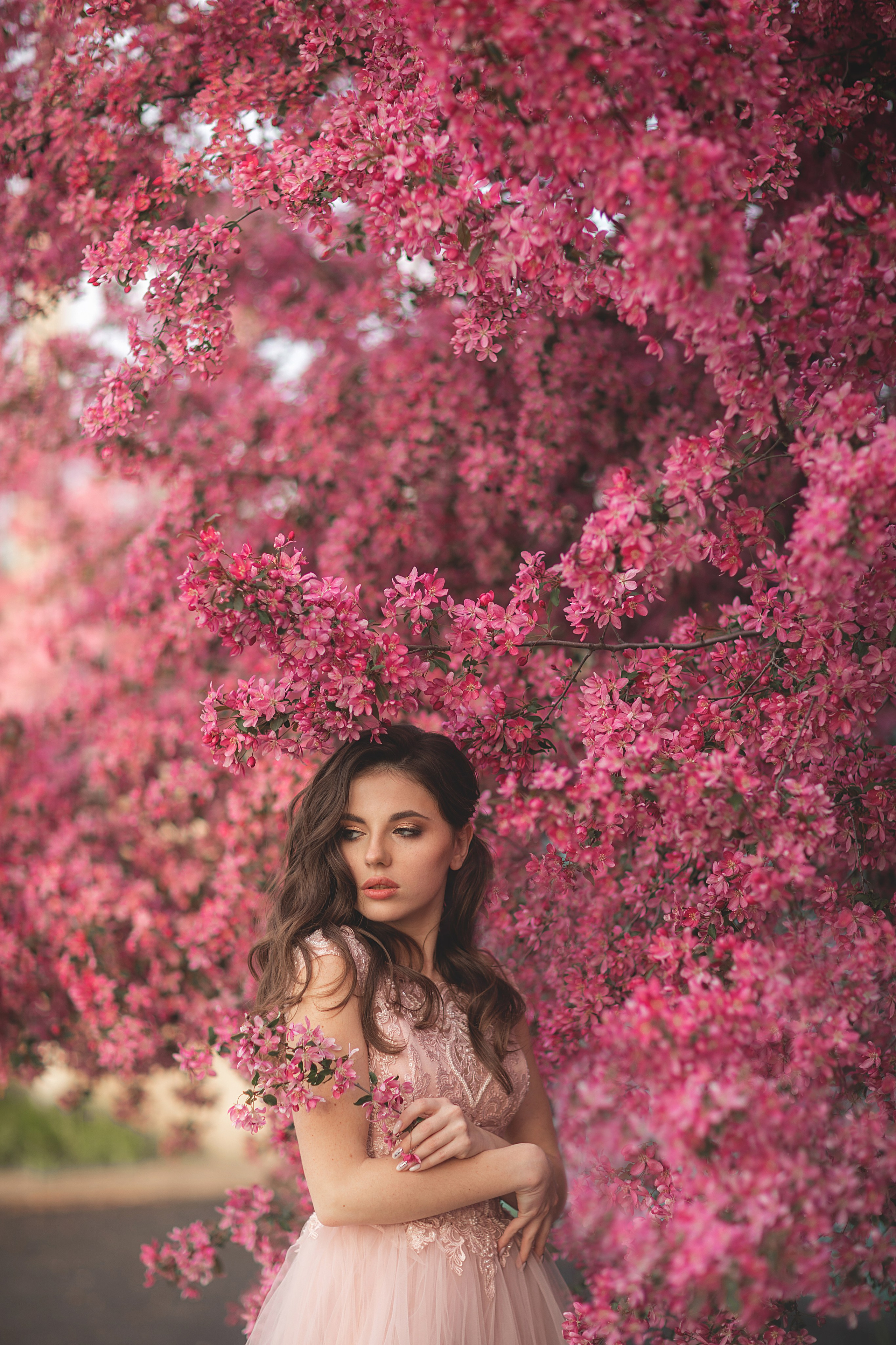 Декоративная яблоня. Семейный и детский фотограф Краснодар Валерия Власенко