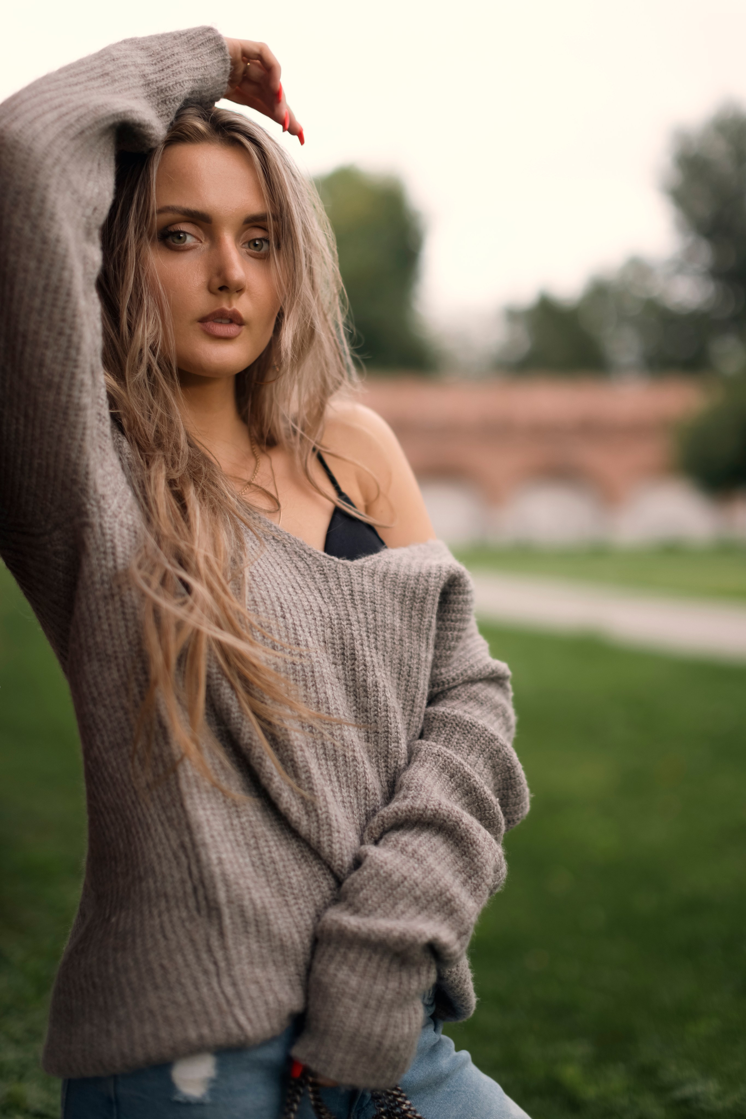 Оля, прогулочная фотосессия девушки в Туле, Искра. Фотограф в Туле — Борисов Николай