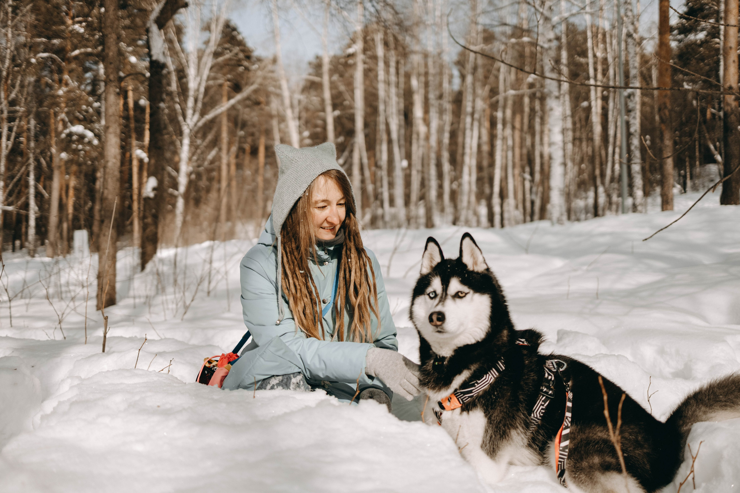 Анна и Вегас. Фотограф-анималист в Екатеринбурге | Кристина
