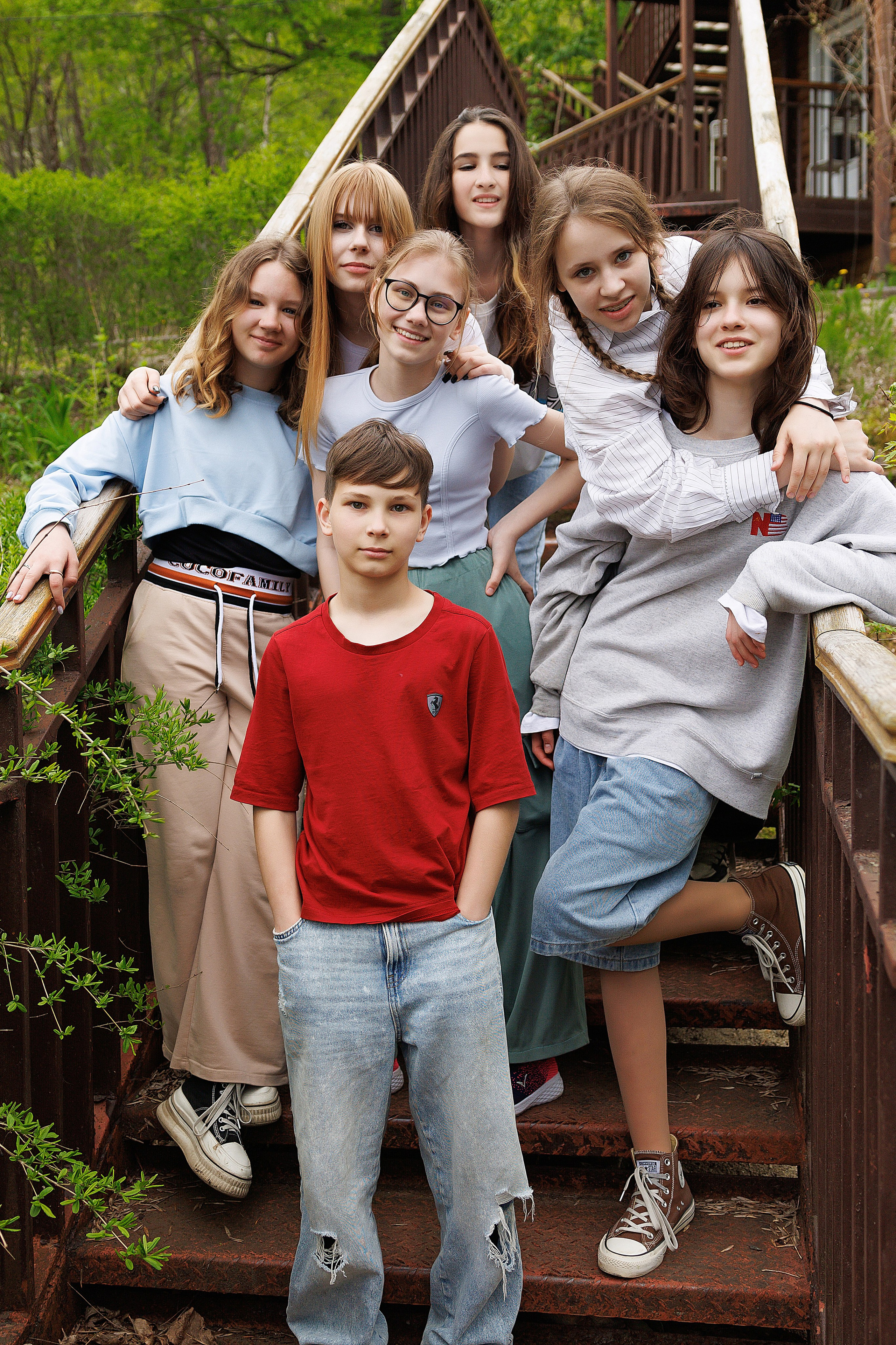 Выезд в лагерь 6 А. Photoalbum-vl.ru