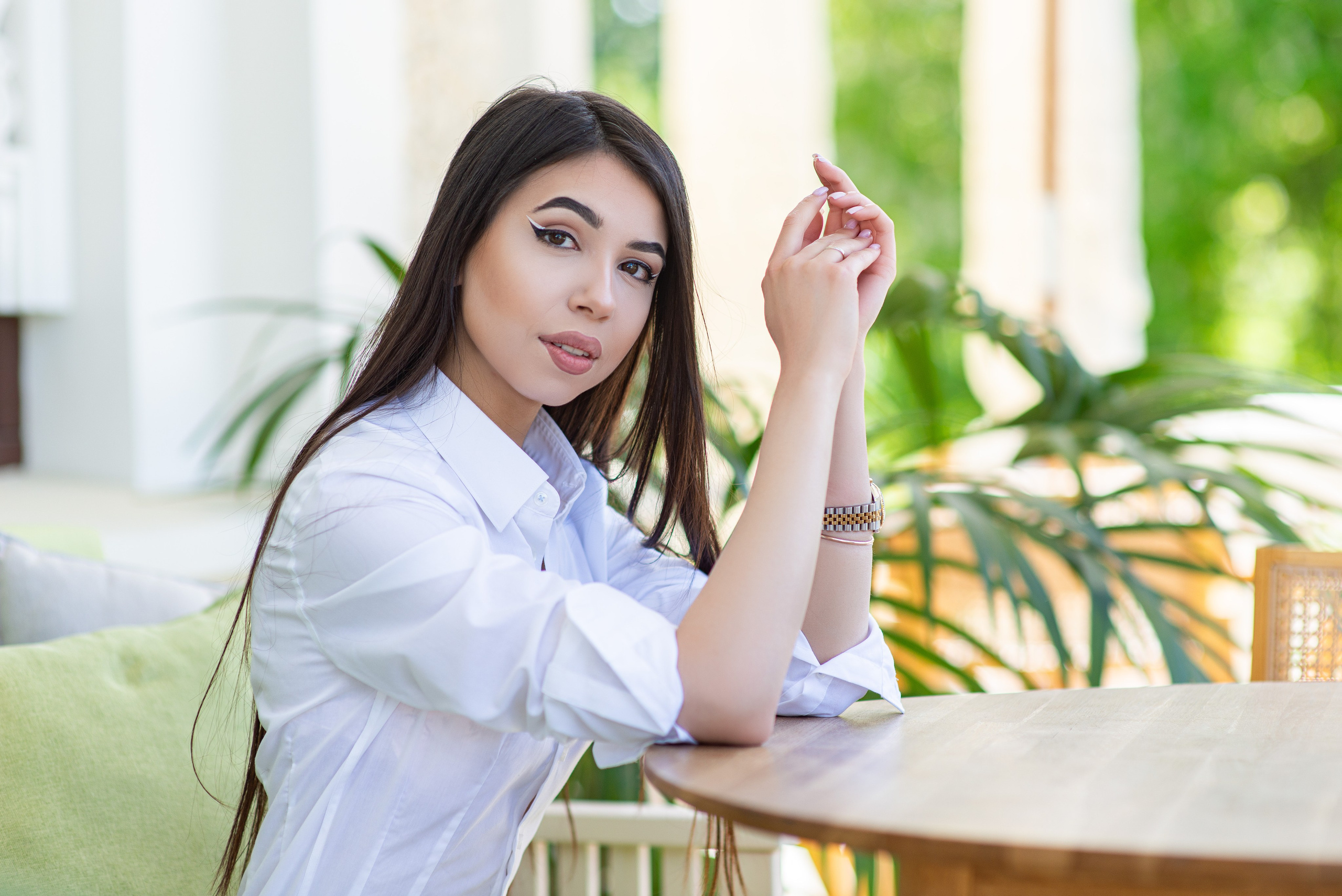 Уличная фотосессия Елизаветы. Свадебный и репортажный фотограф в Москве