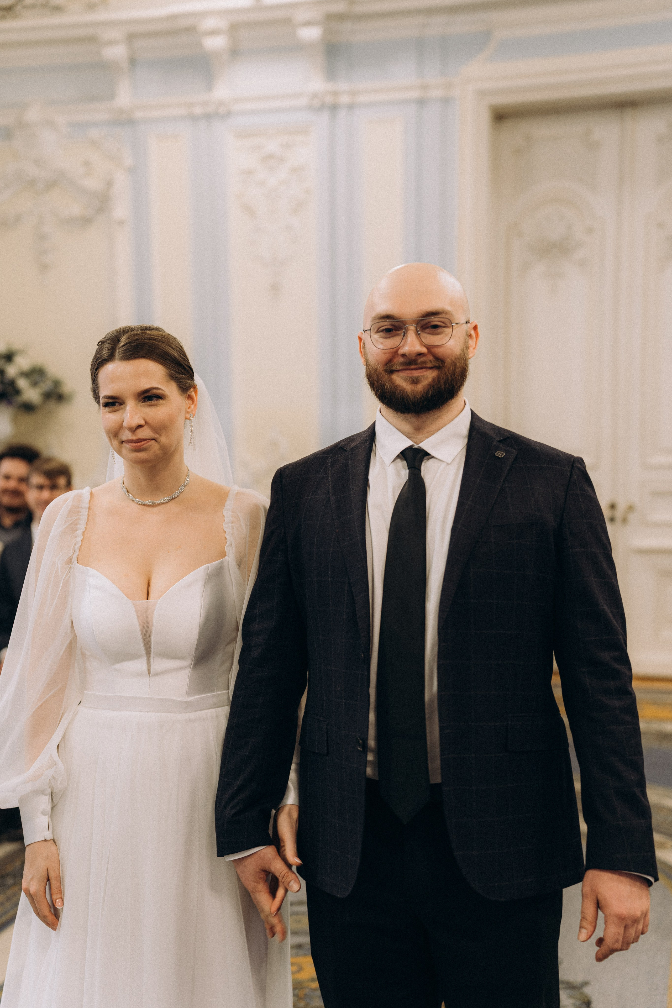 СВАДЕБНАЯ СЬЕМКА ВО ВТОРОМ ДВОРЦЕ (ДЕКАБРЬ) ТАКЖЕ СЬЕМКА В СТУДИИ НА ЧЕРНЫШЕВСКОЙ. Профессиональный фотограф, Санкт-Петербург — Виктория Богомолова