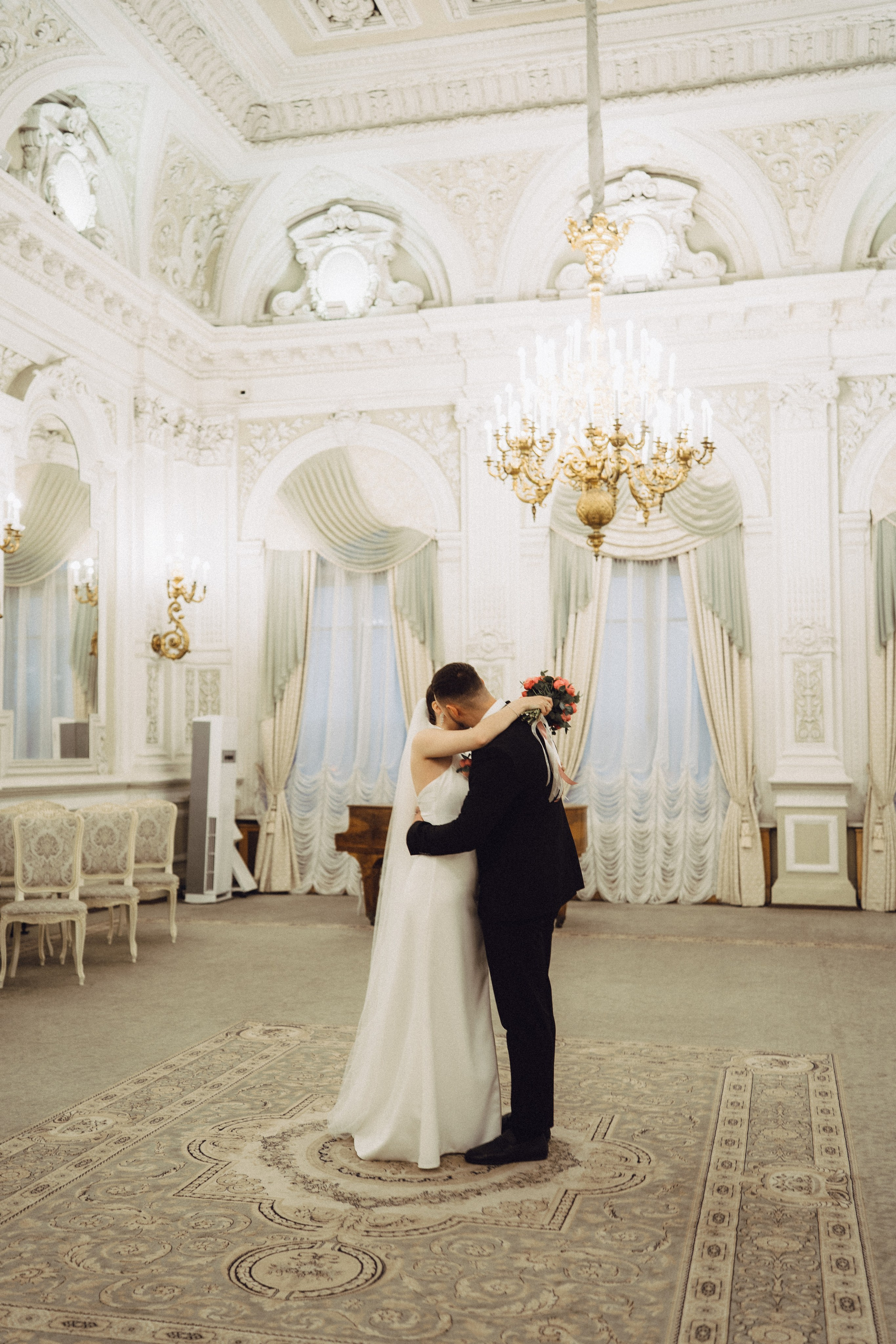 СВАДЕБНАЯ СЬЕМКА В ПЕВОМ ДВОРЦЕ БРАКОСОЧЕТАНИЯ. Профессиональный фотограф, Санкт-Петербург — Виктория Богомолова