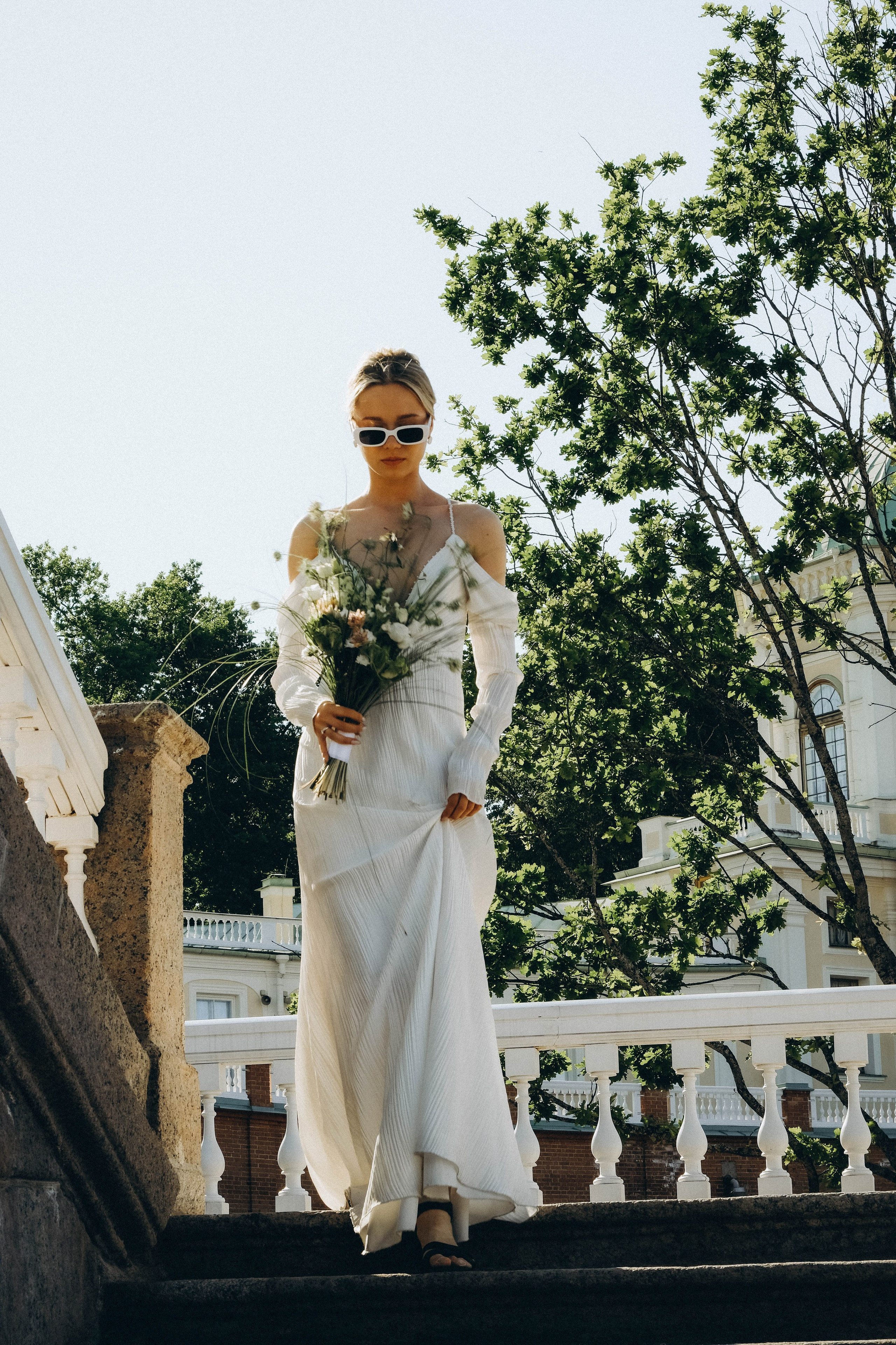 СВАДЕБНАЯ СЬЕМКА В ПАРКЕ ОРАНИЕНБАУМ. Профессиональный фотограф, Санкт-Петербург — Виктория Богомолова