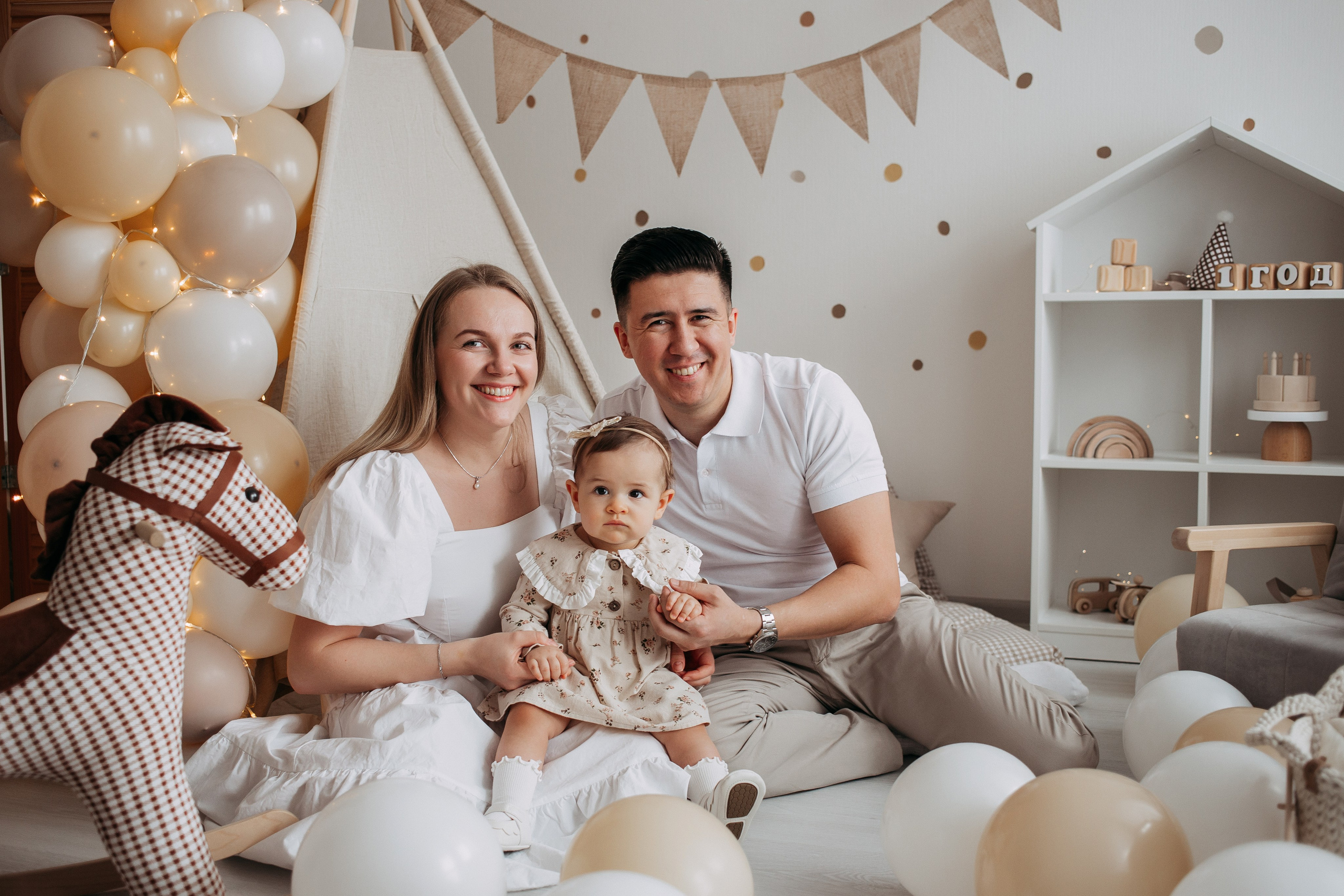 Алине 1 годик. Фотограф в Санкт-Петербурге Гарипова Валерия