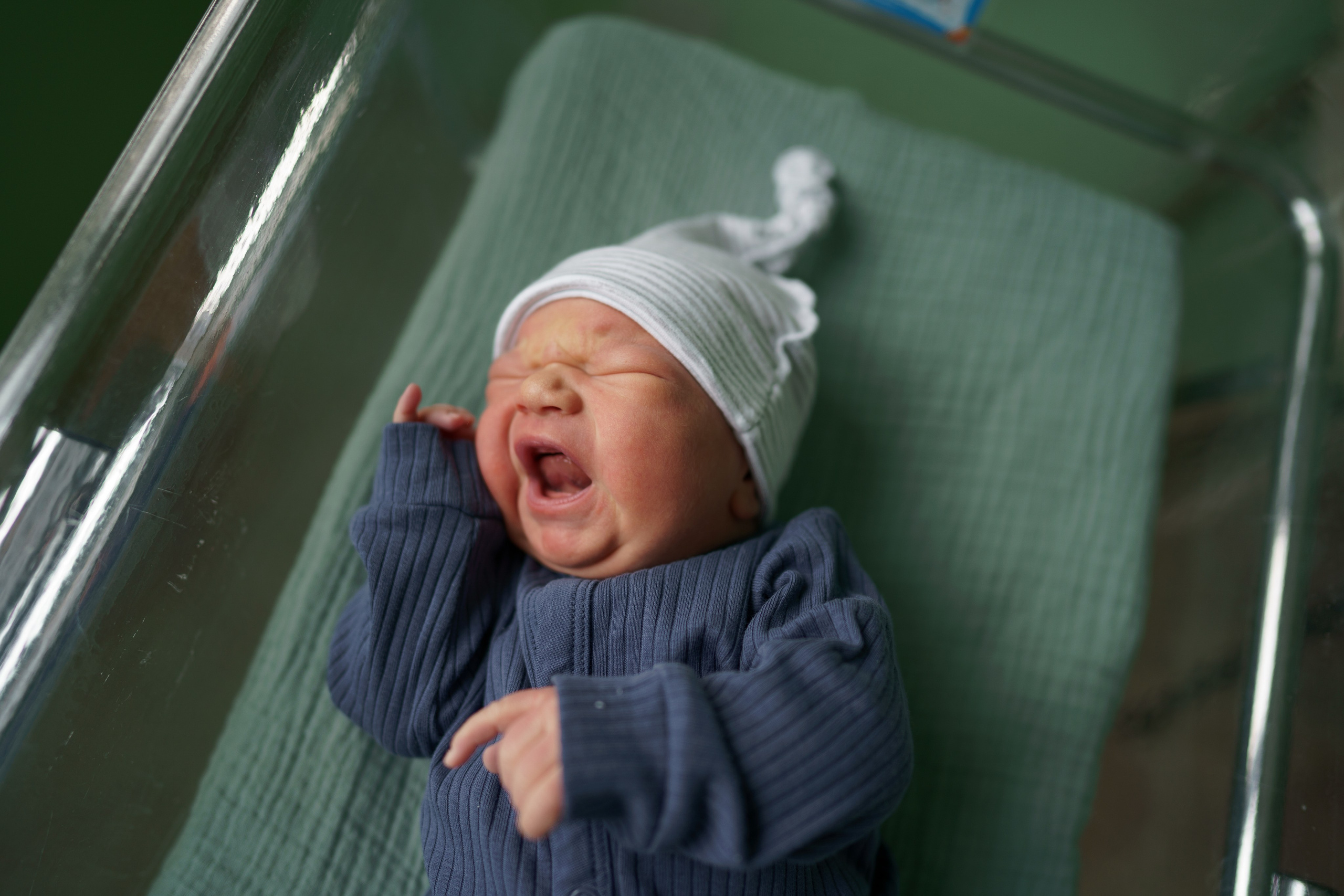 Фаддей в роддоме. Семейный и детский фотограф Москва Дарья Бугра