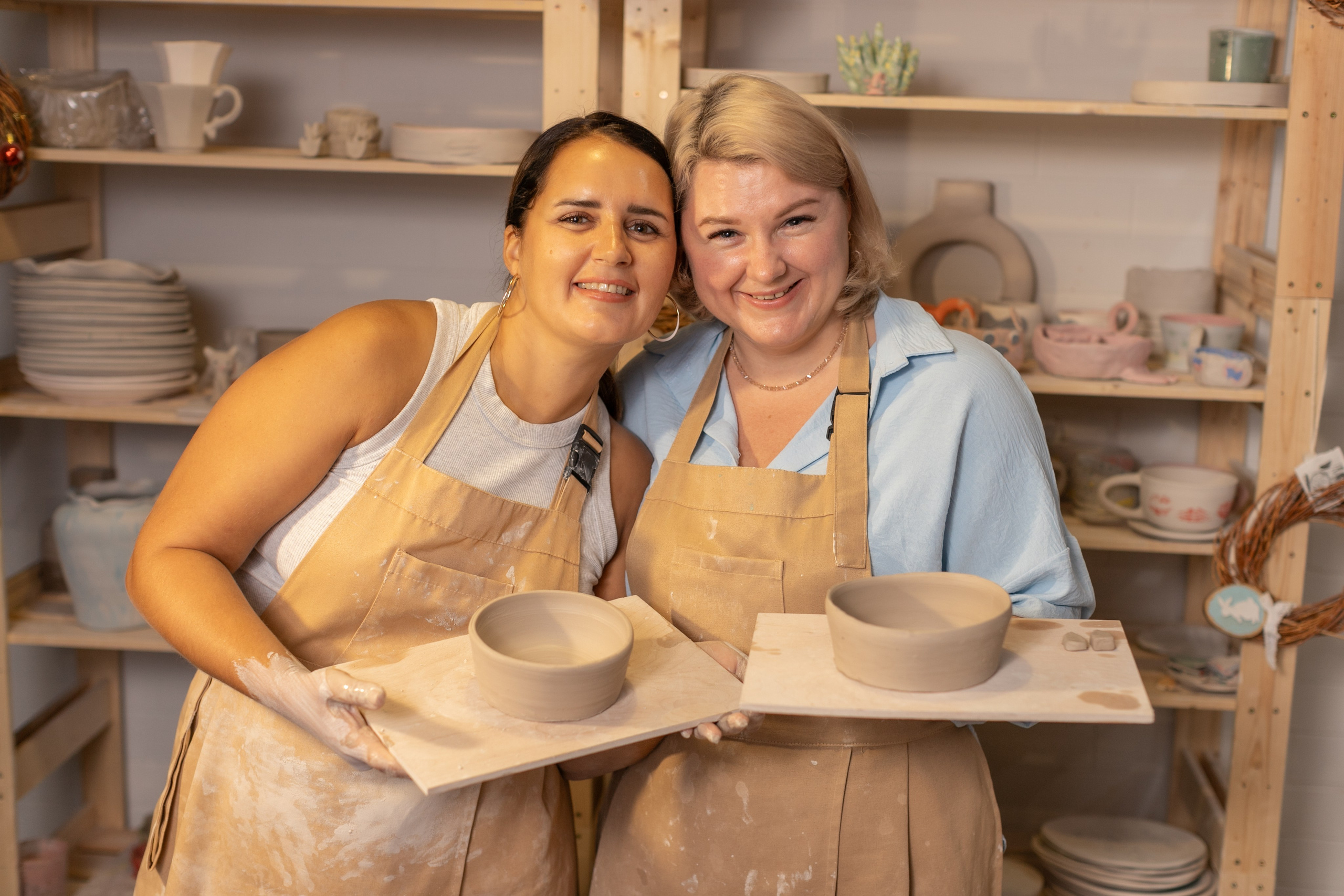 Гончарный МК Ирина и Юлия. Семейный и детский newborn фотограф в Ростове-на-Дону Наталья Лебедева