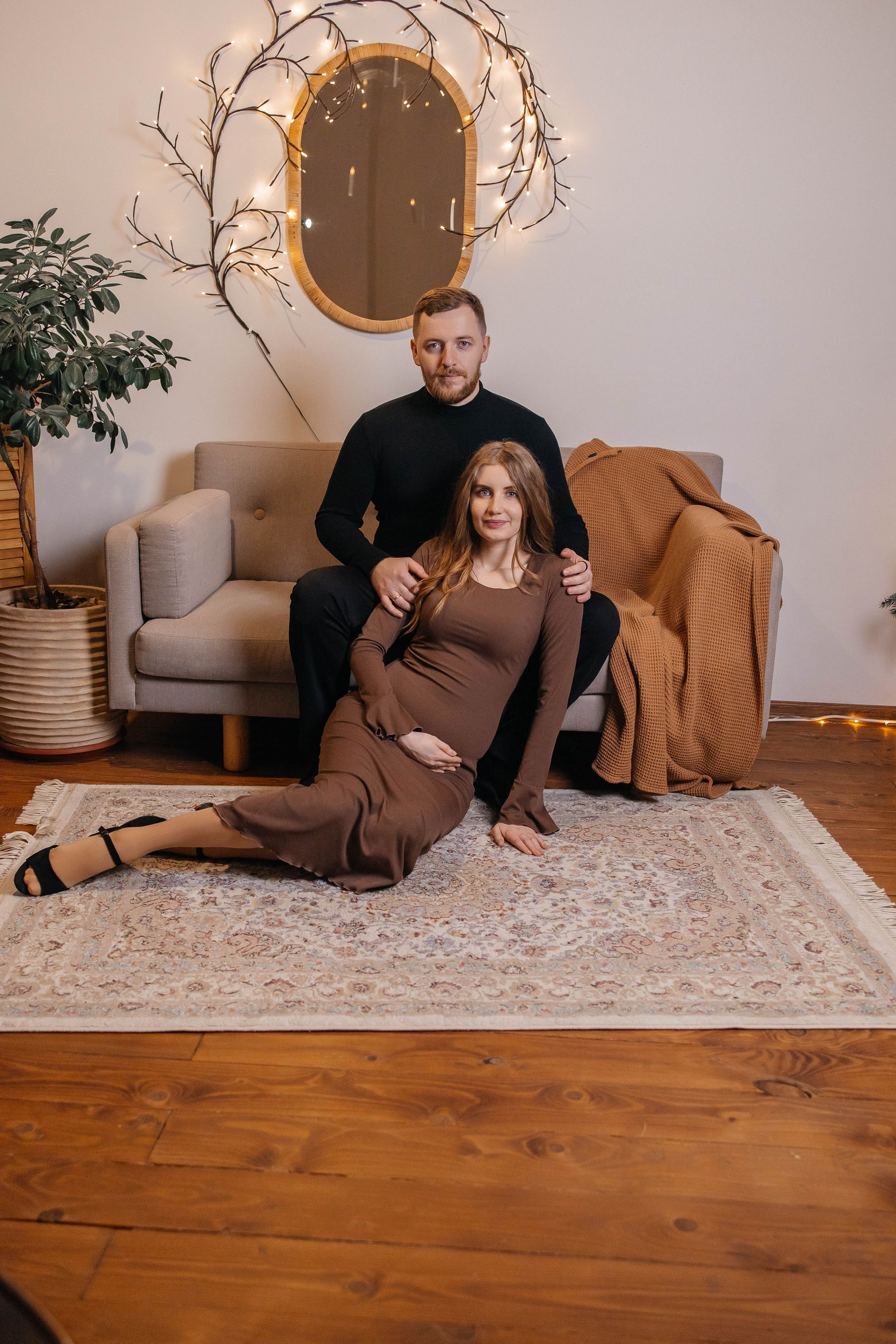 Новогодняя Леша и Маша