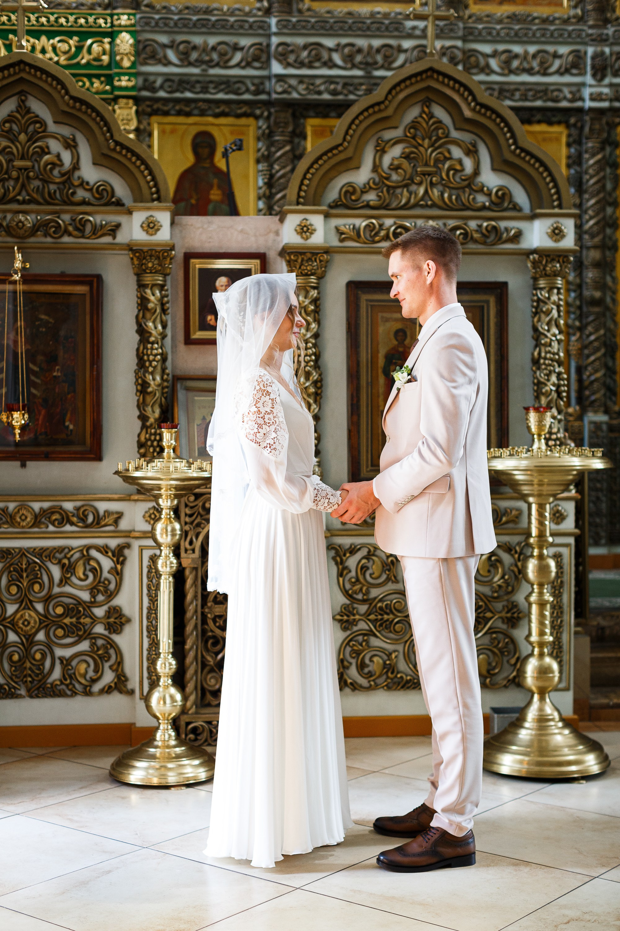 Венчание в храме Живоначальной Троицы на Шаболовке