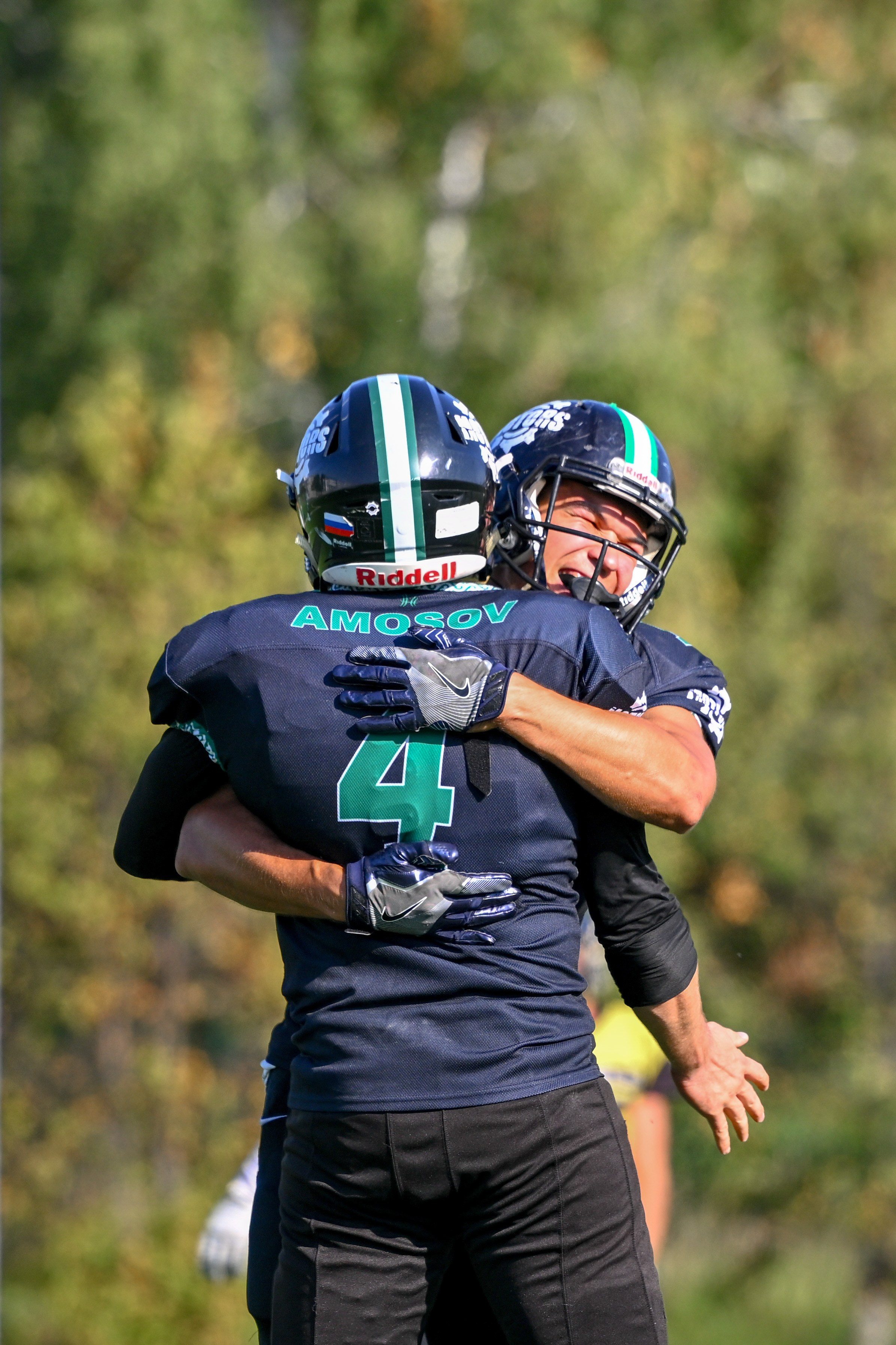 Американский футбол. Спортивный и репортажный фотограф в Казани Вячеслав Сатонин