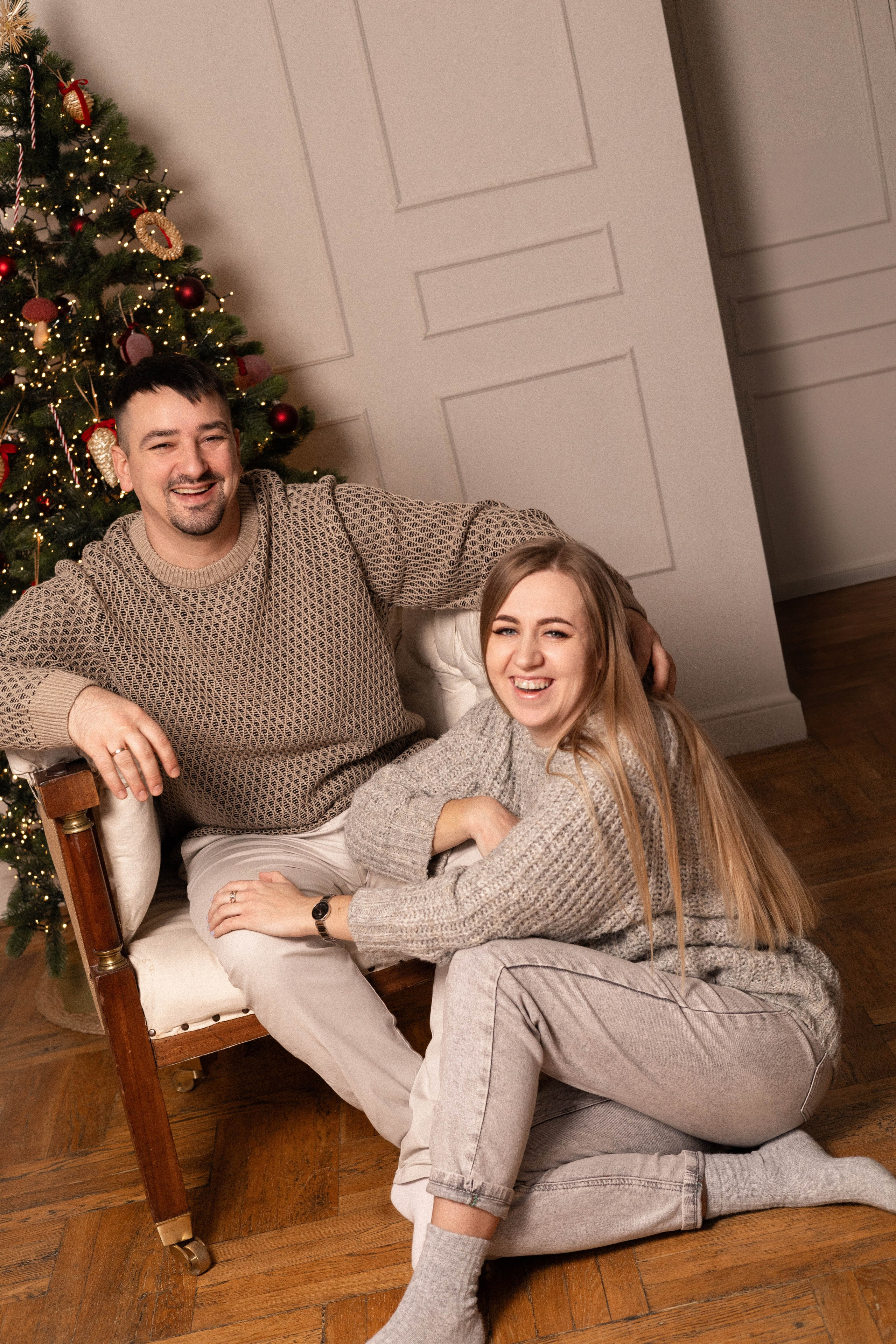 Рождественская семейная история. Свадебный и портретный фотограф Соломко Диана