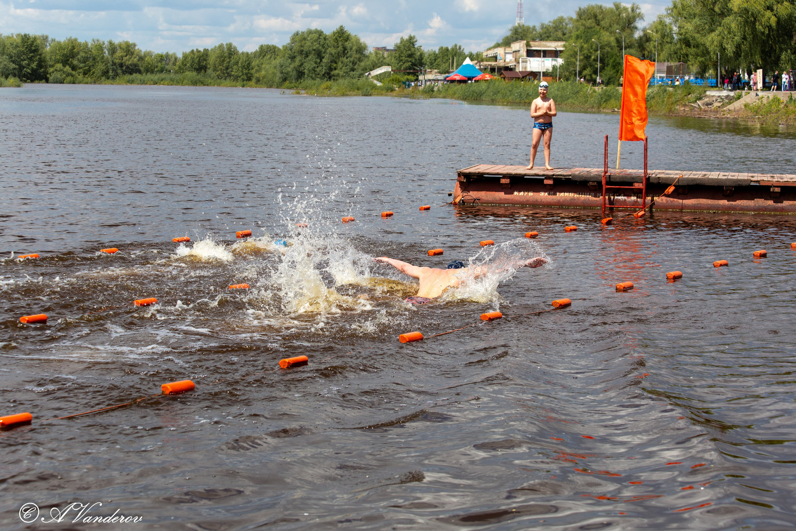 Заплыв 02.06.2024. Фотограф Омск | Александр Вандеров