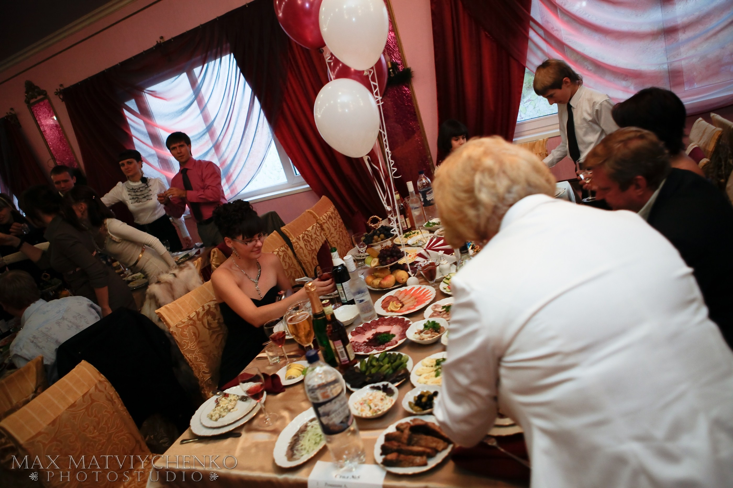 Банкет/Banquet. Максим Матвийченко и Виктория Басова профессионалы своего дела