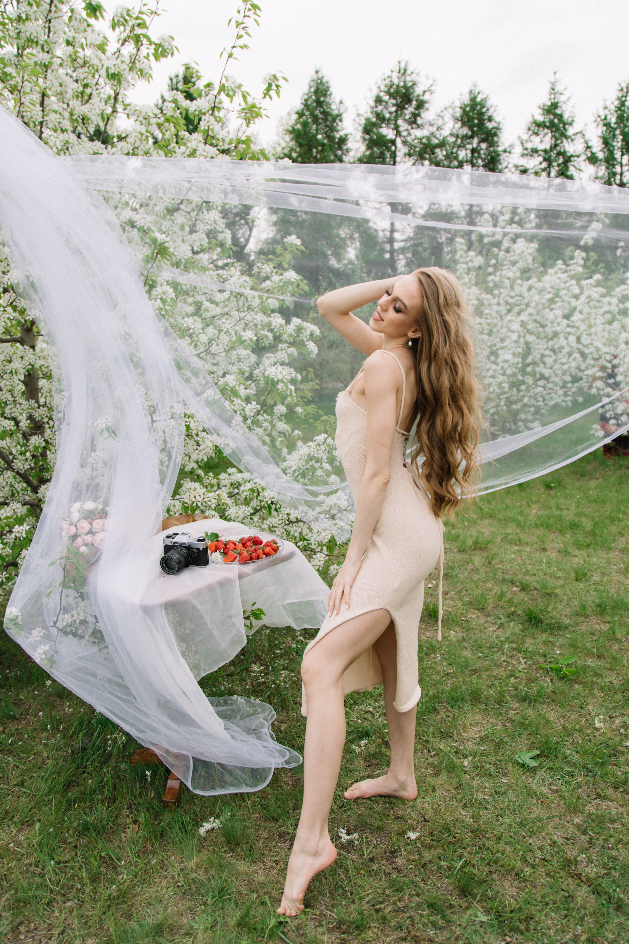 Дарья цветение. Фотограф Красноярск Алина Степанчишина