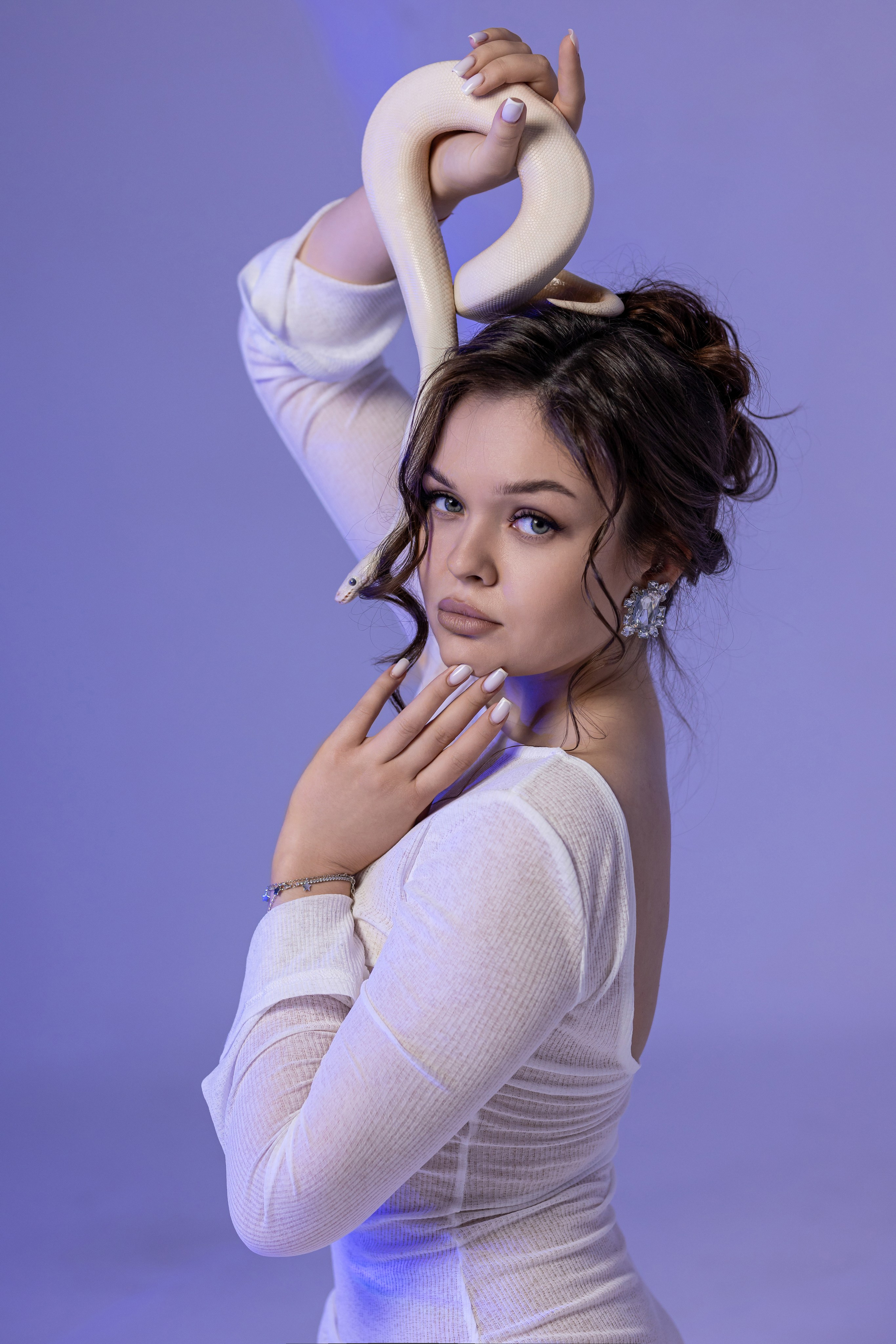 Фотопроект со змеёй 2025 г. Фотограф в городе Салават