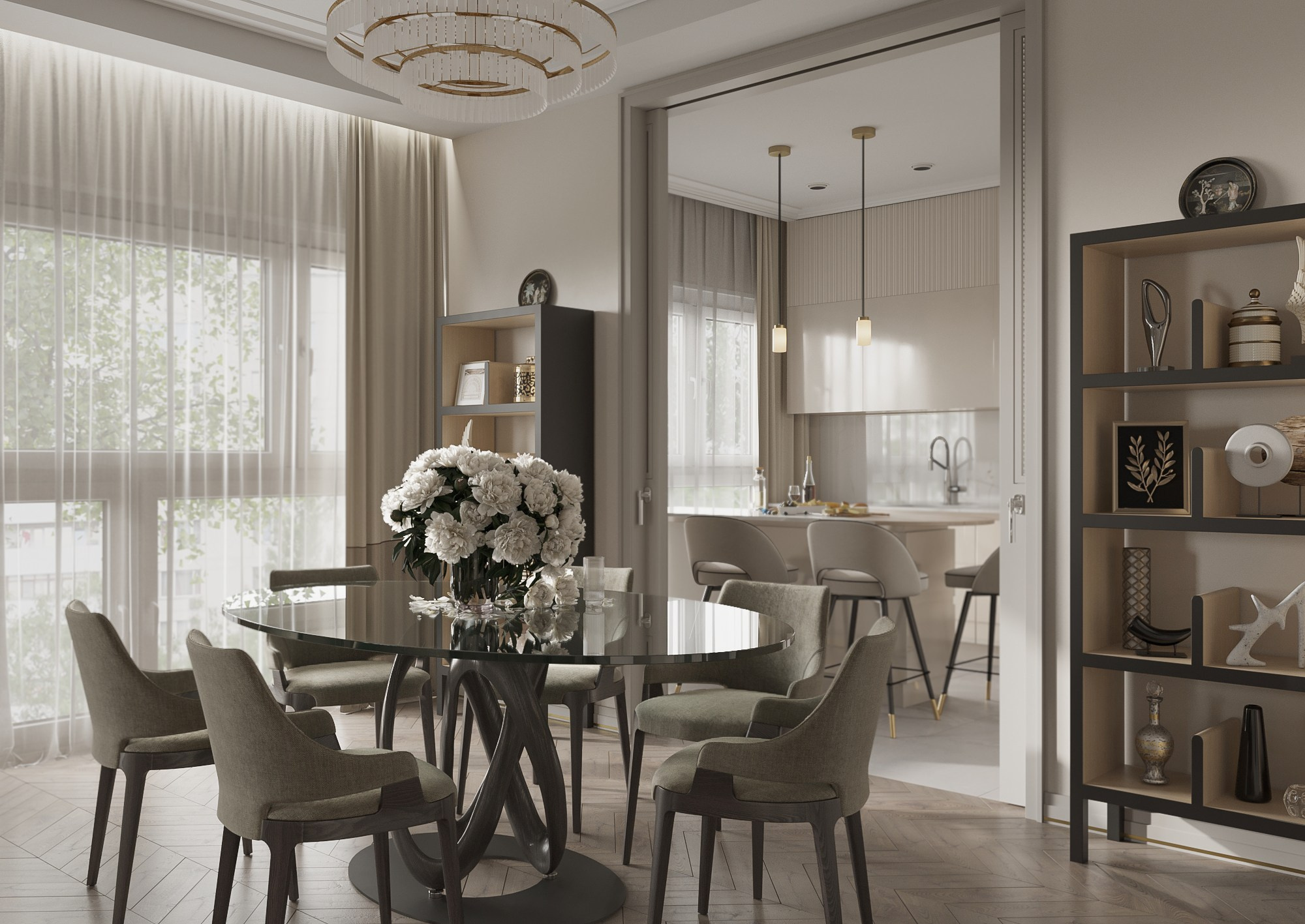 Берлин. Дизайн Марина Павлюченкова. 3D визуализатор интерьеров Ксения Жарко