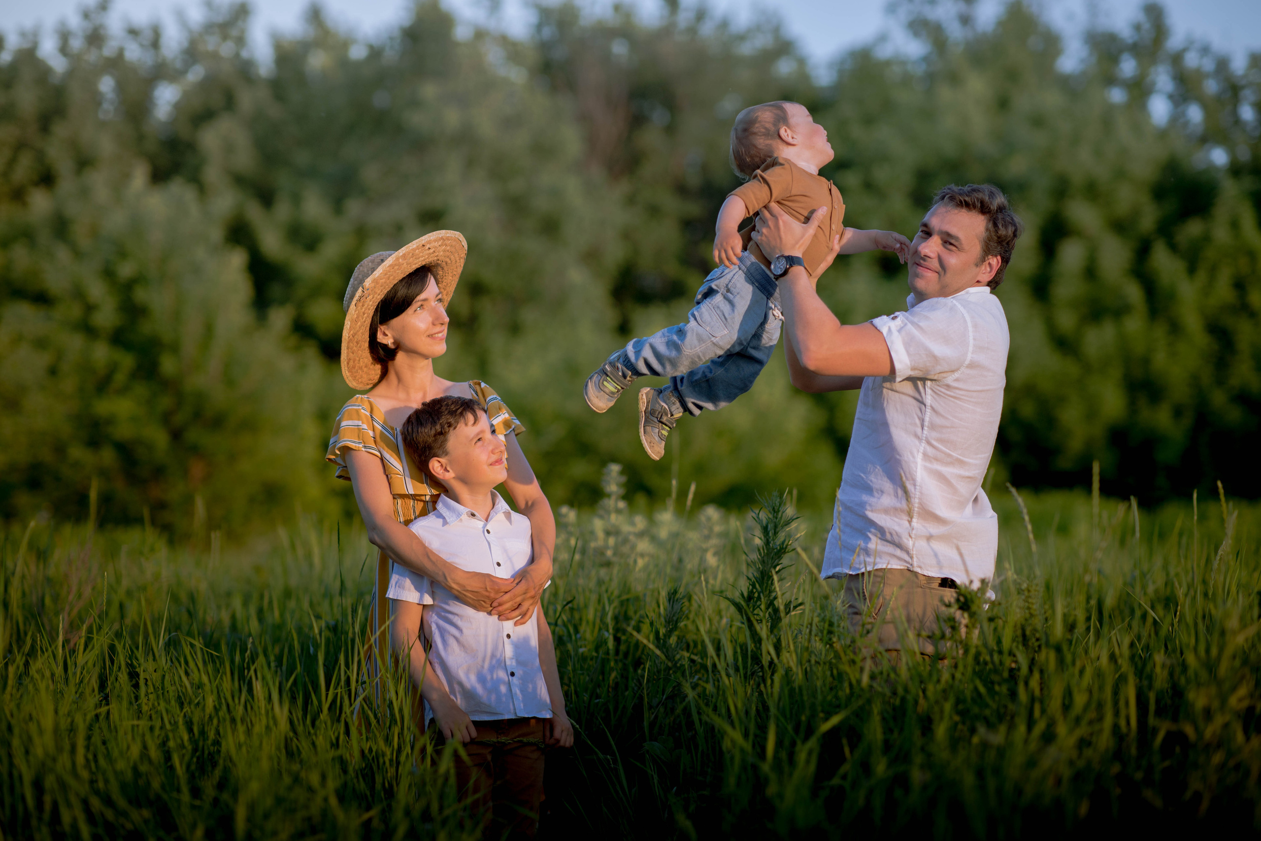Семья Колесниковых. Фотограф Мила Гоцина
