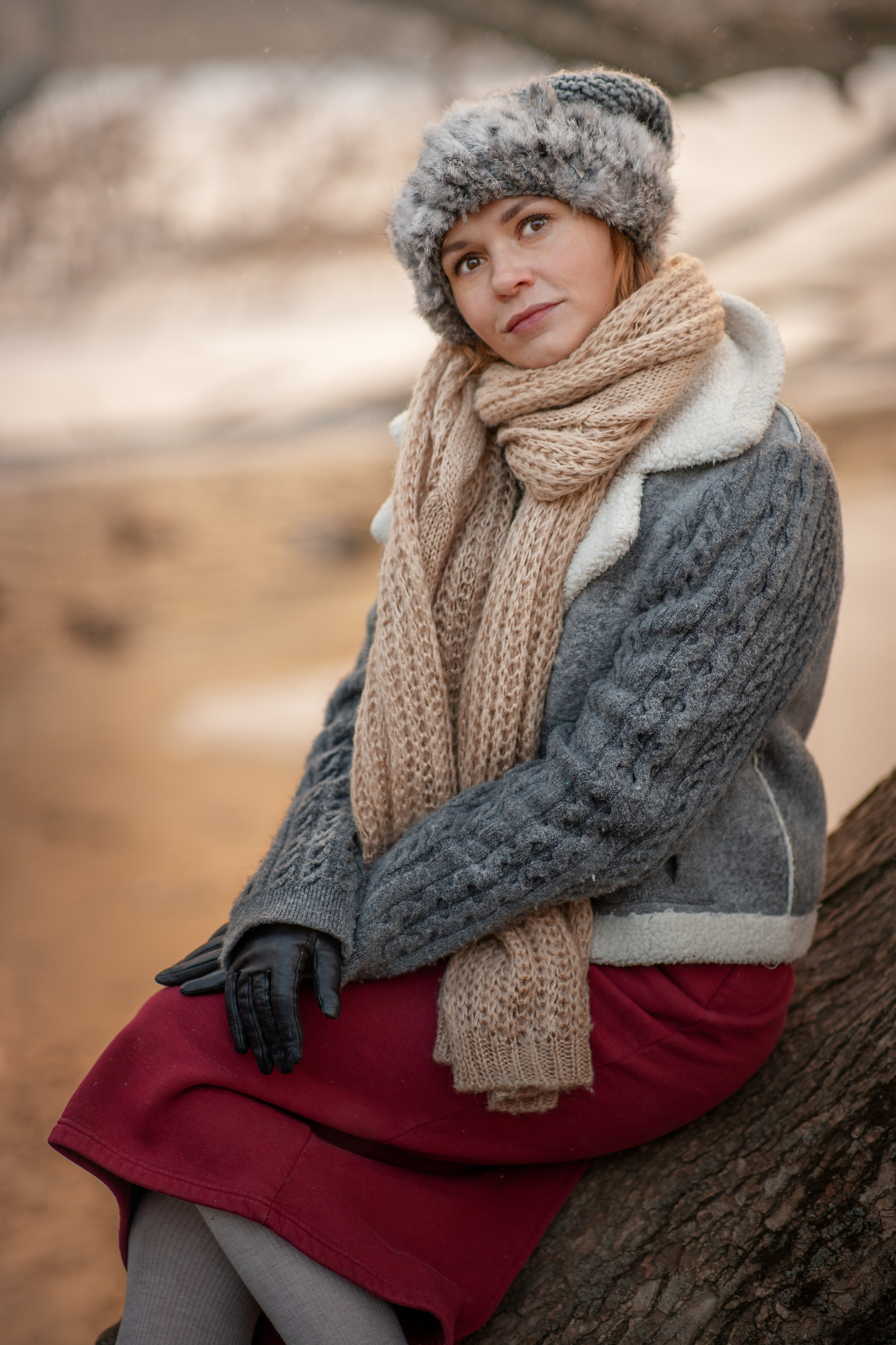 Ира и Белка. Фотограф Мила Гоцина