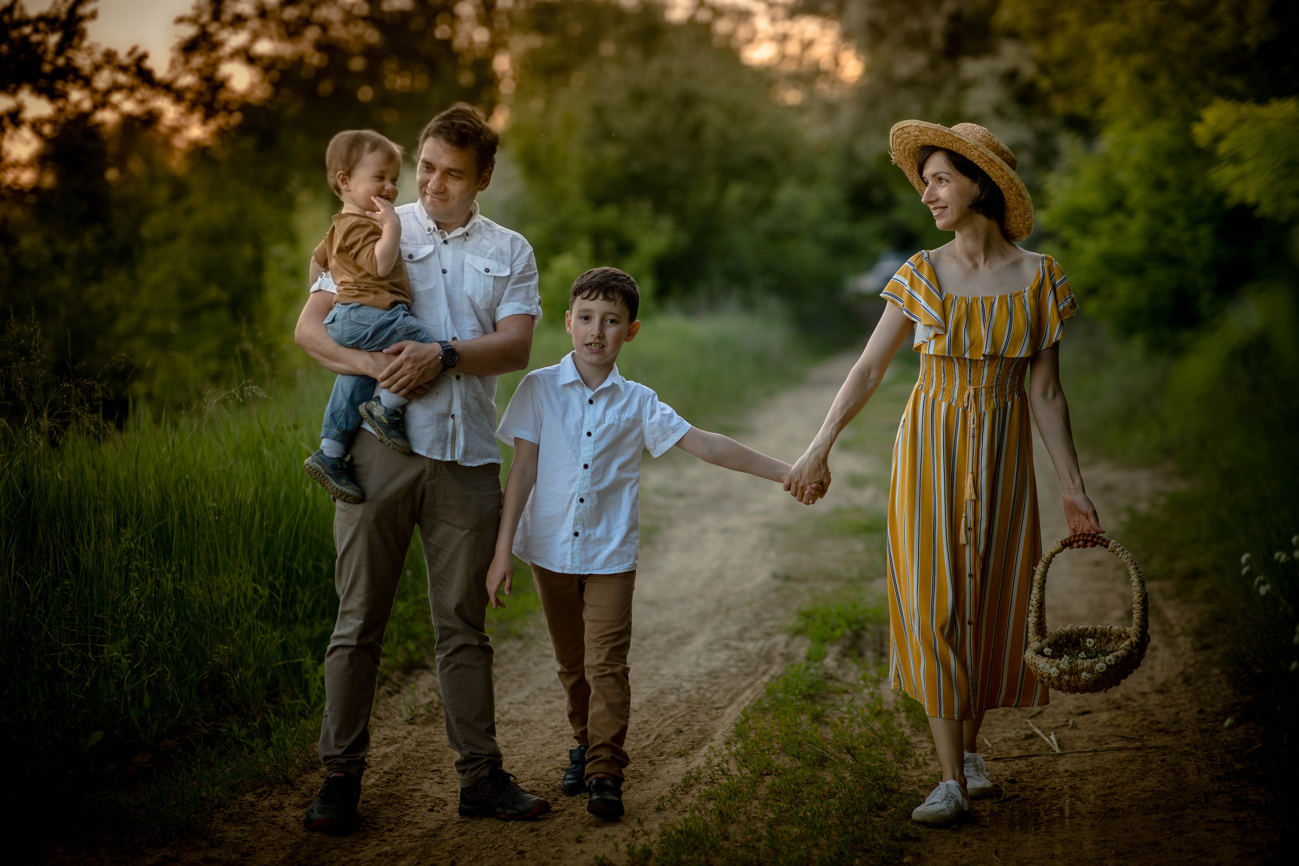 Семья Колесниковых. Фотограф Мила Гоцина