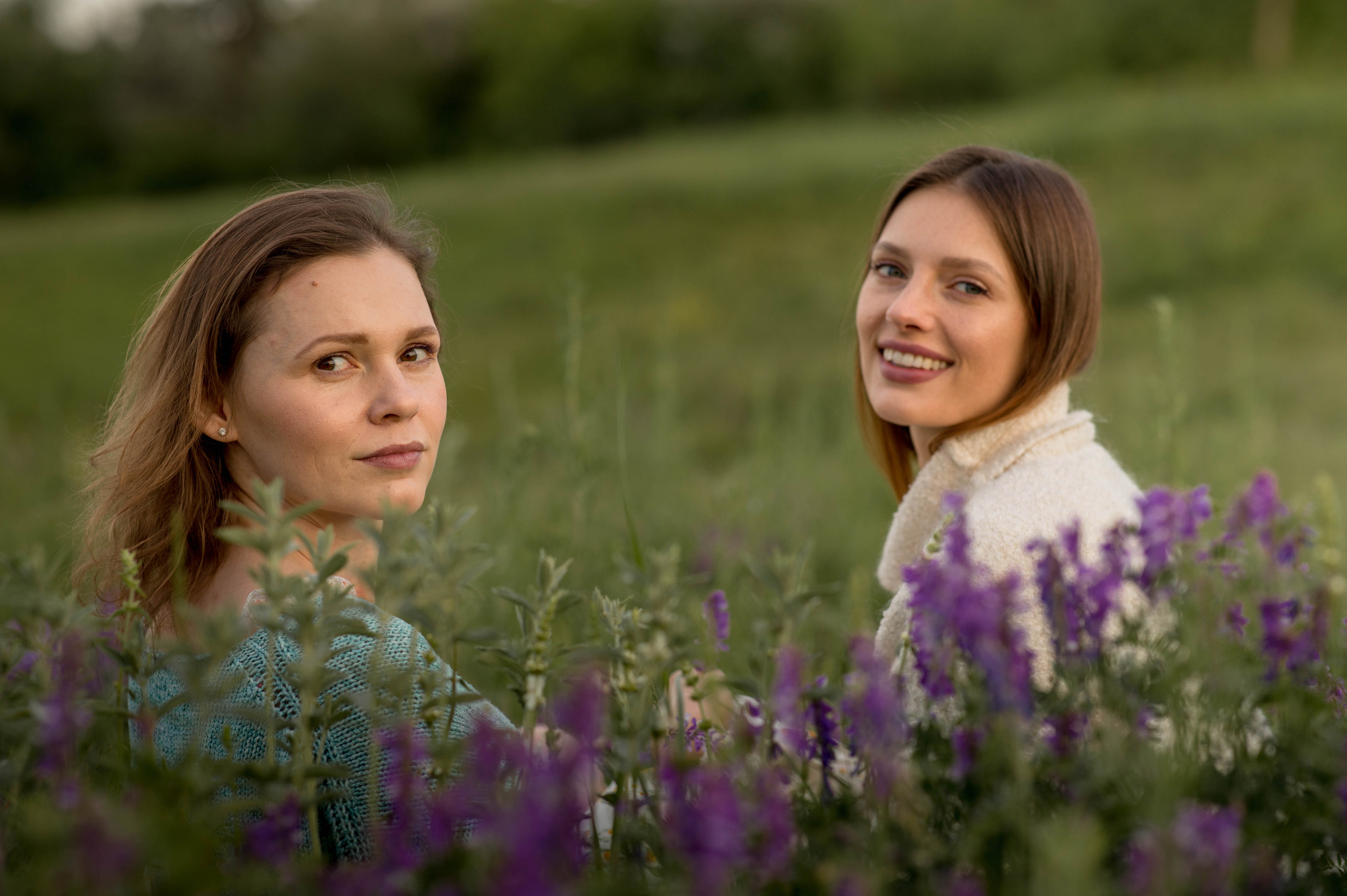 Оля и Ира. Фотограф Мила Гоцина