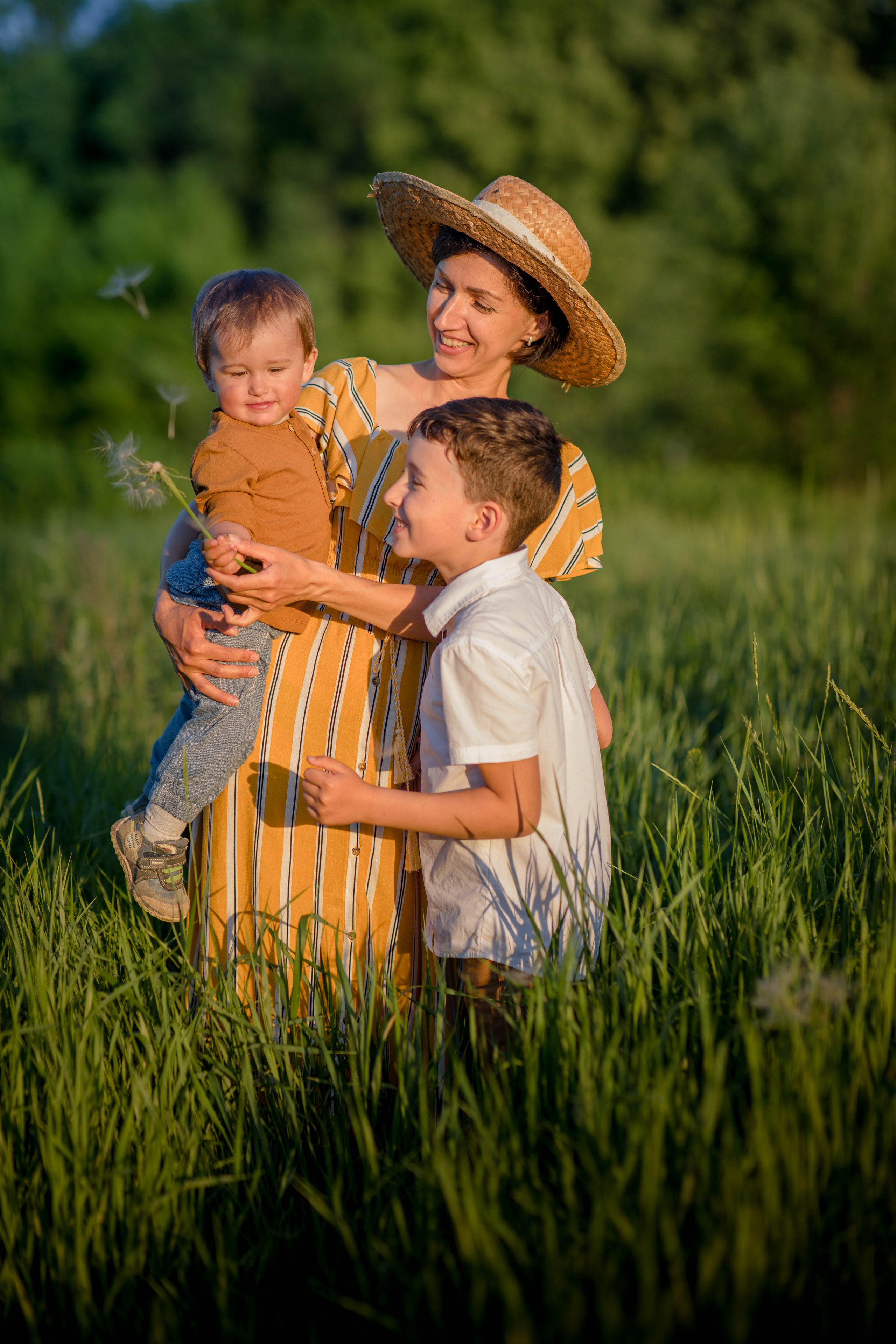 Семья Колесниковых. Фотограф Мила Гоцина