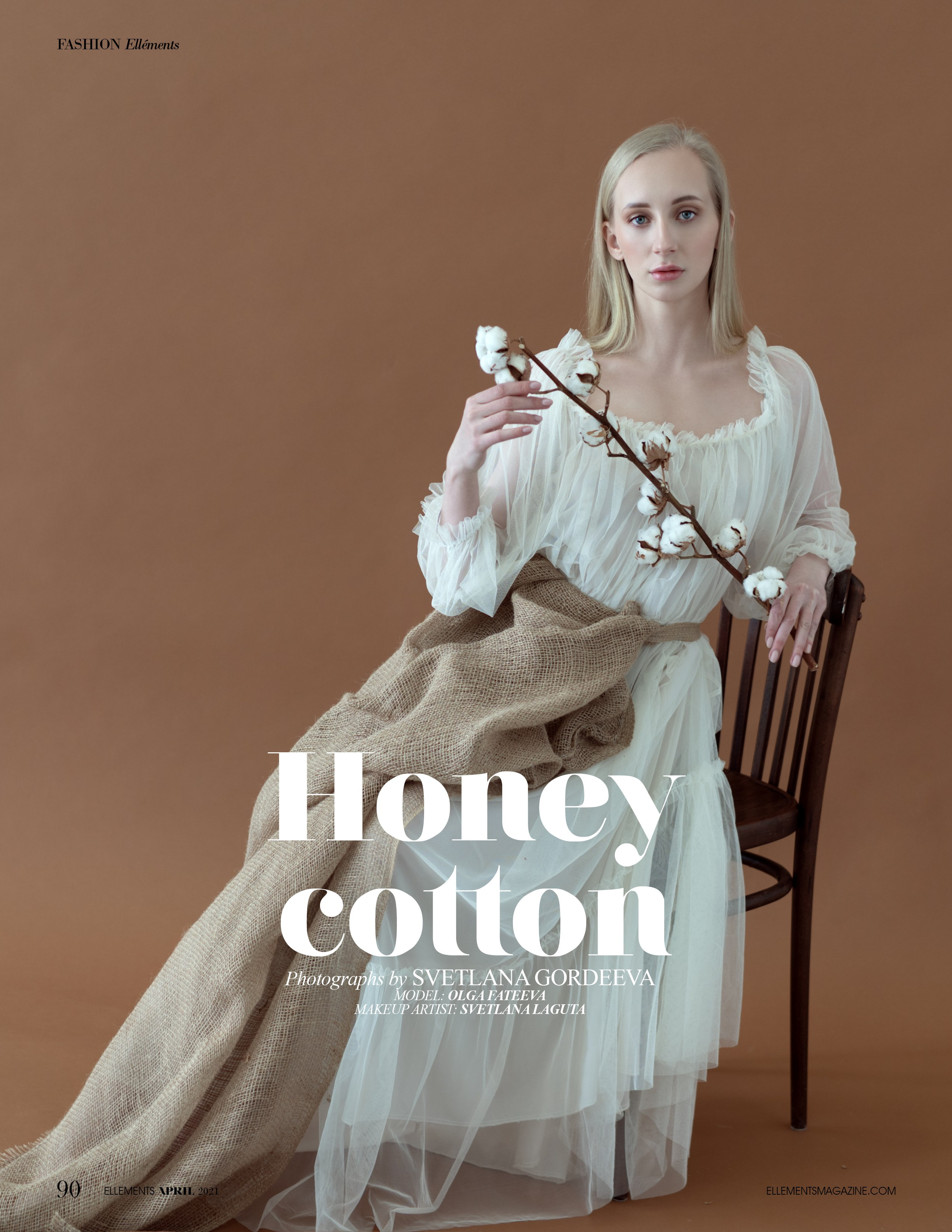 Хлопок и тюльпаны. Светлана Гордеева. Портретный фотограф