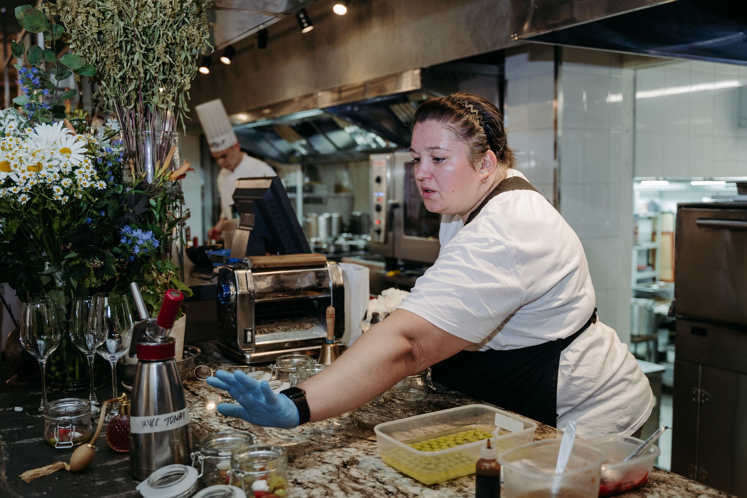 Открытый ужин с Mishlen Шеф Поварами. Репортажный и свадебный фотограф в Москве Рая Небогатова