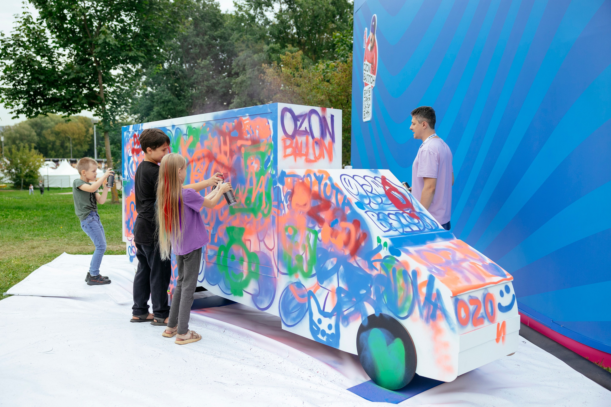 OZON БАЛЛОН Коломенское. Фотограф Георгий Нигматулин