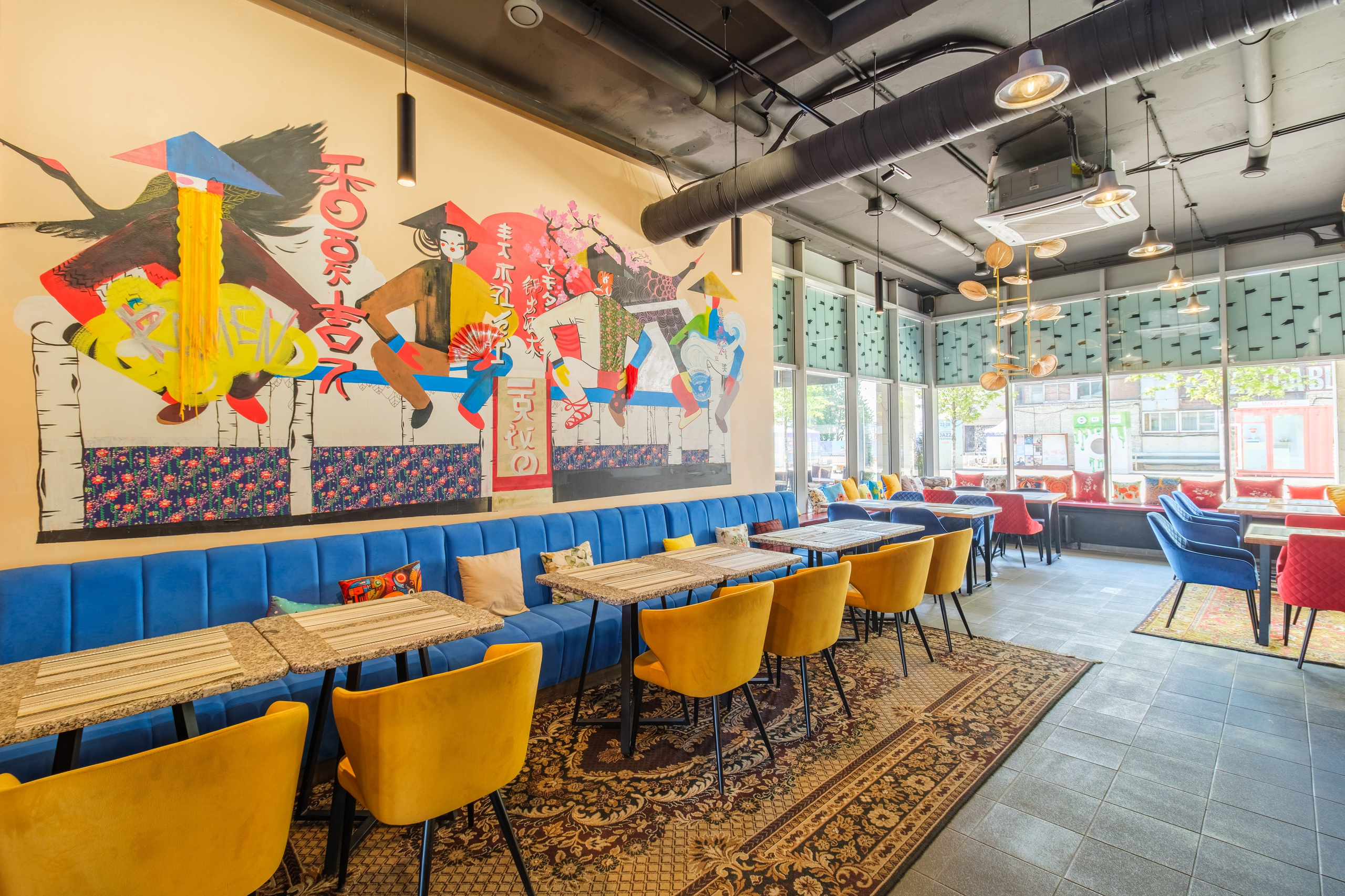 Интерьерная фотосессия кафе «Берёзка»