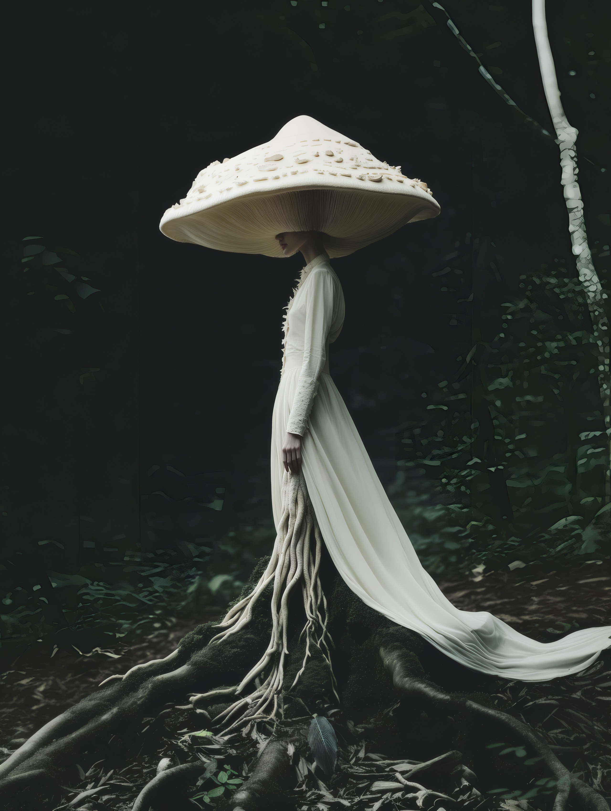 Грибы. AI художник и фотограф Ольга Косина