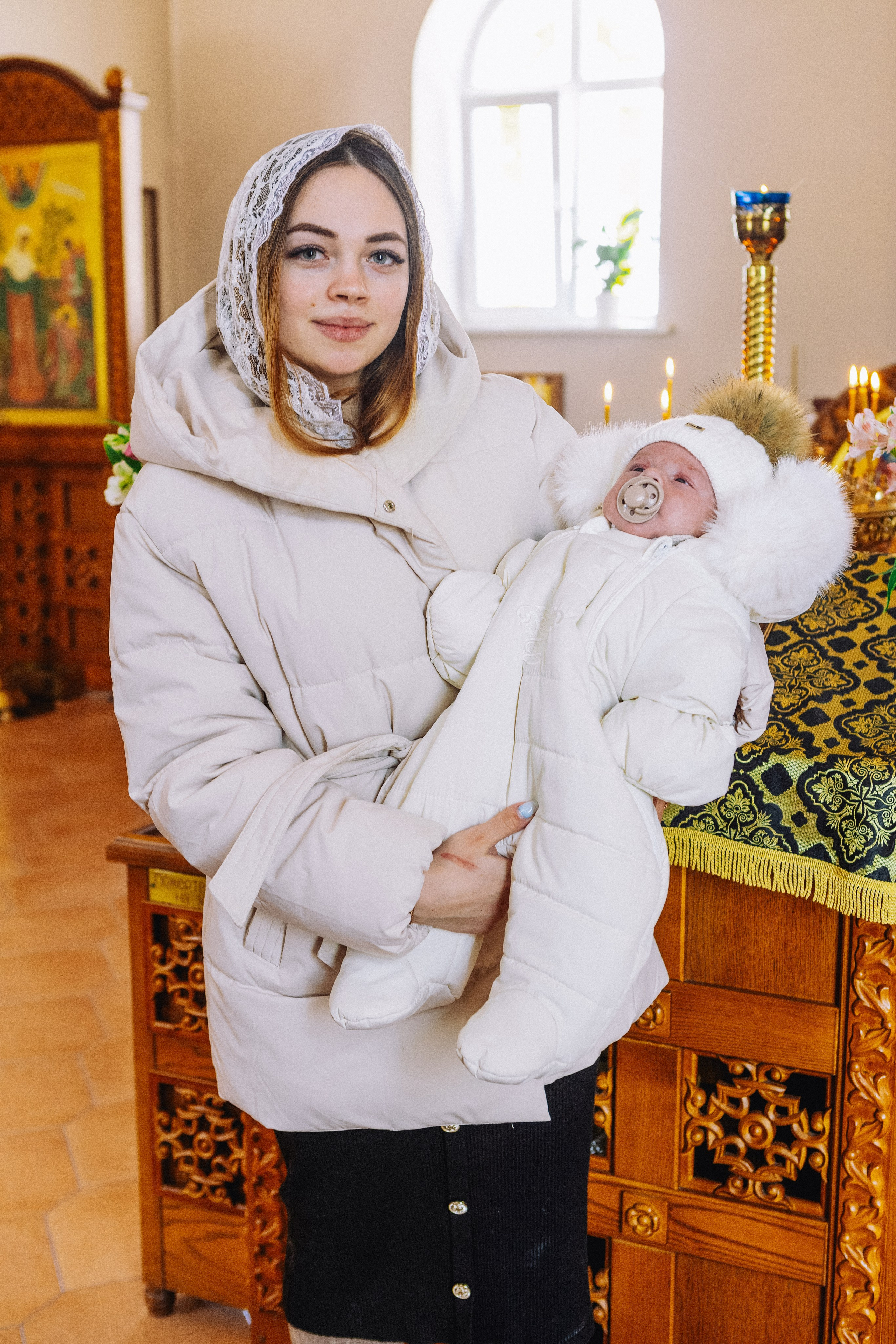 Крещение Артема и Полины. Фотограф в Курске Смирнов Евгений