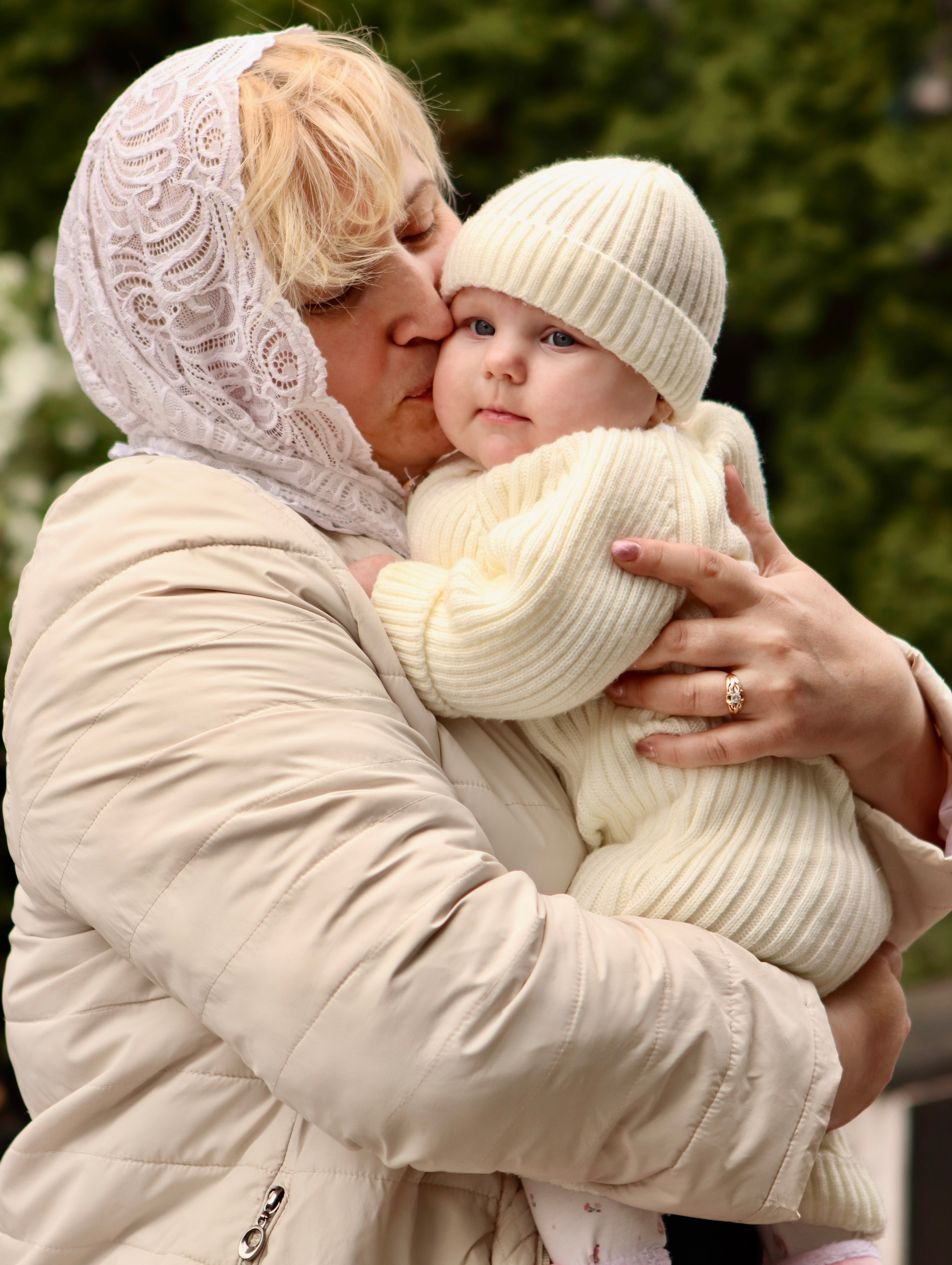 Анастасия и Вадим — крещение Виктории. Фотограф в Курске Смирнов Евгений