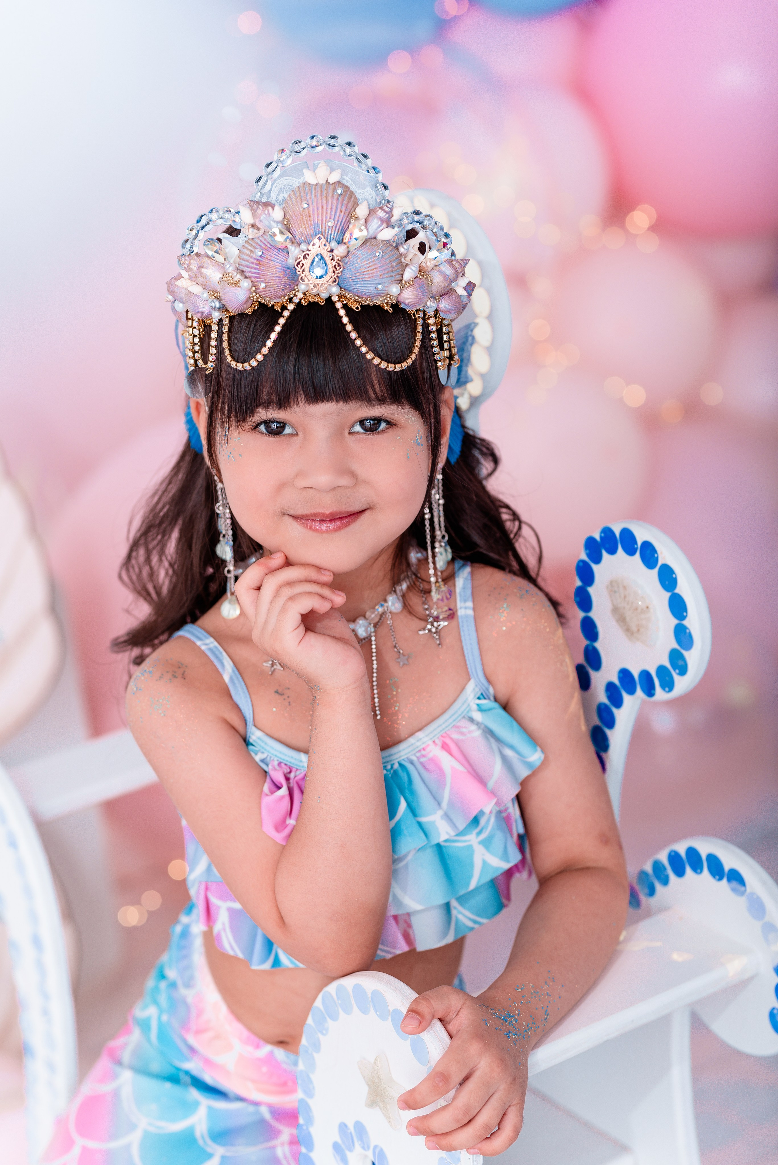 Детский фотопроект «Русалочка» в Сочи. Детский студийный фотограф Сочи