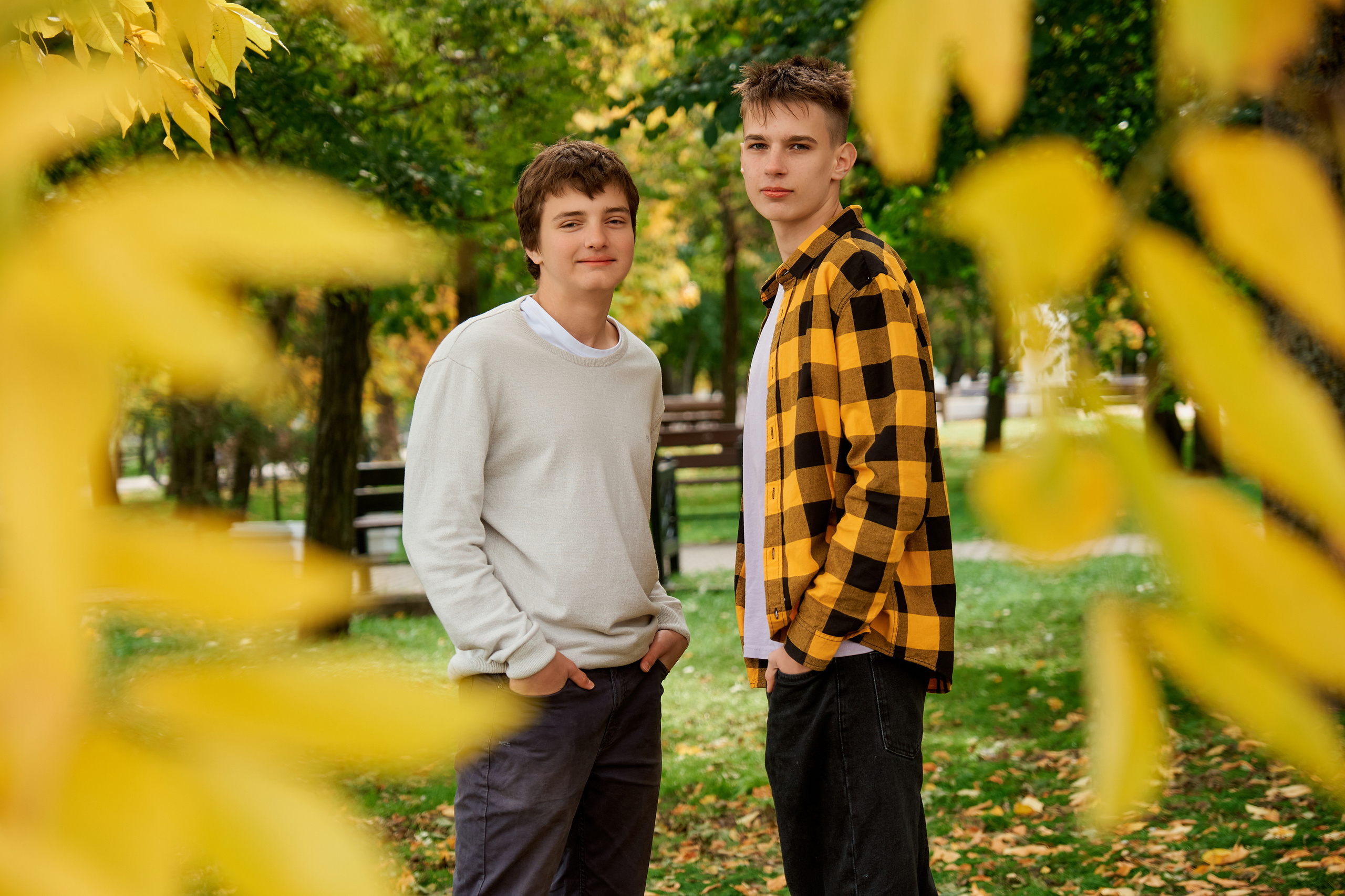 Осенняя фотосессия 9 класс. Фотограф Таганрог Анна Трайжон