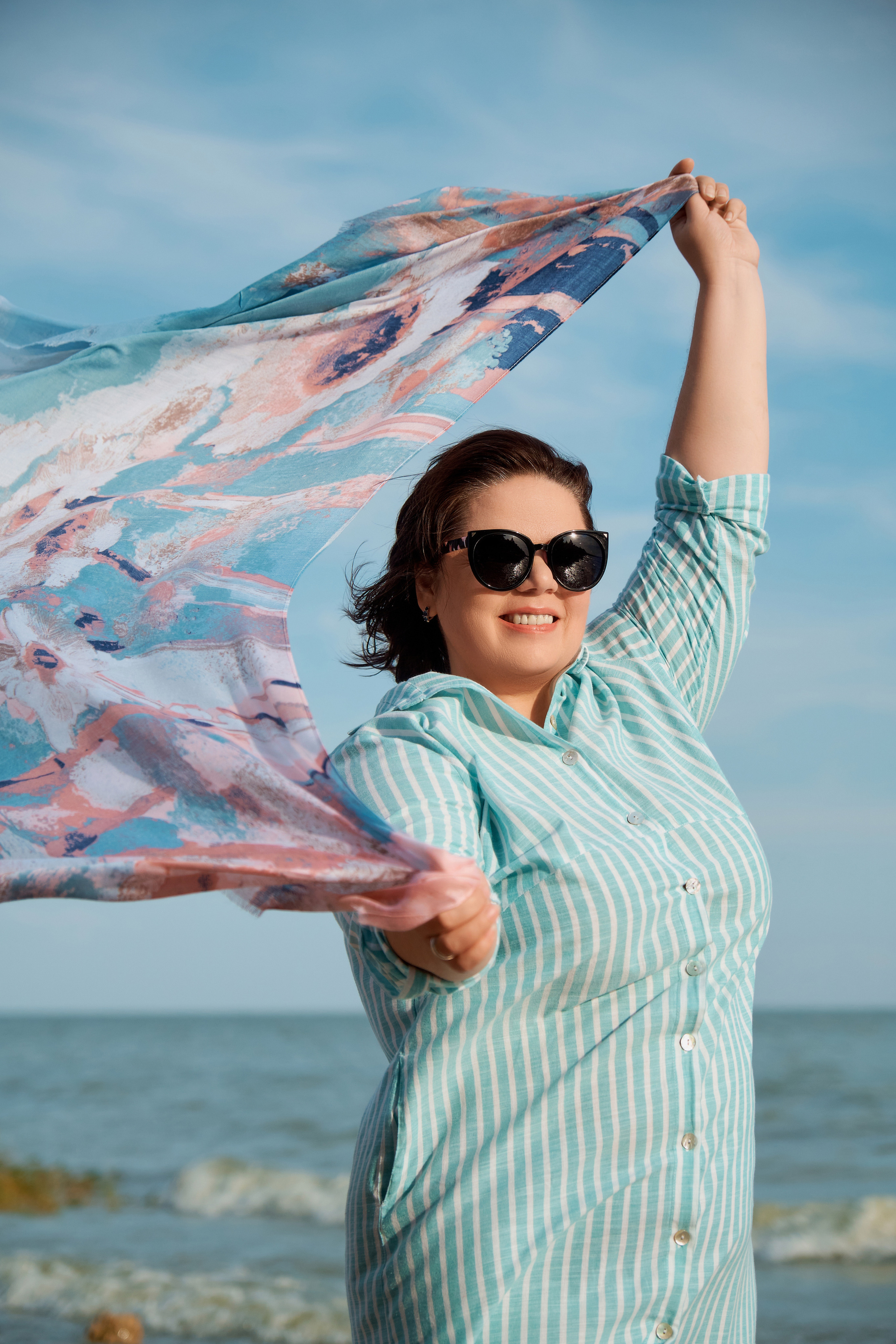 Подарочная фотосессия. Съемка у моря. Фотограф Таганрог Анна Трайжон