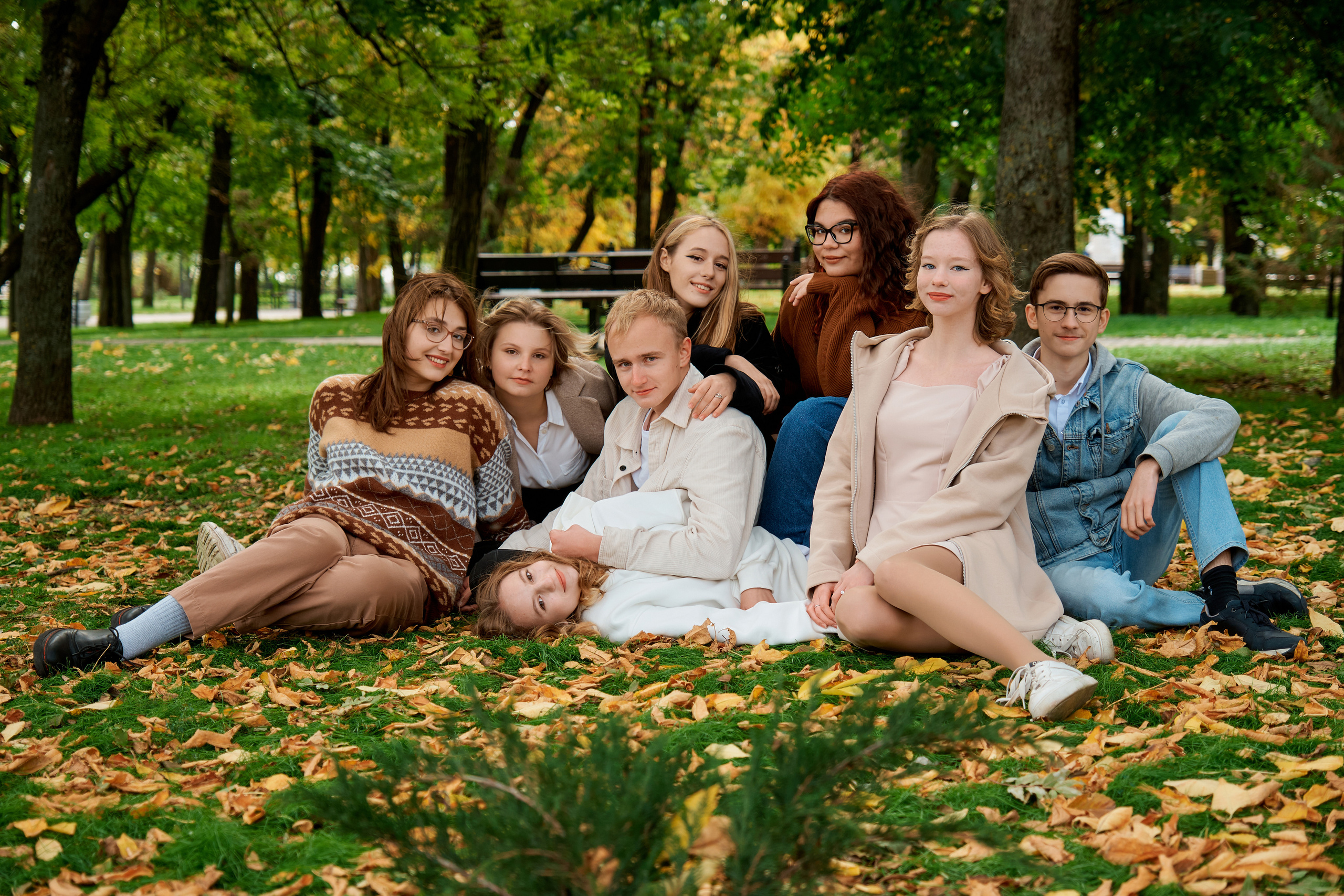 Осенняя фотосессия 9 класс. Фотограф Таганрог Анна Трайжон