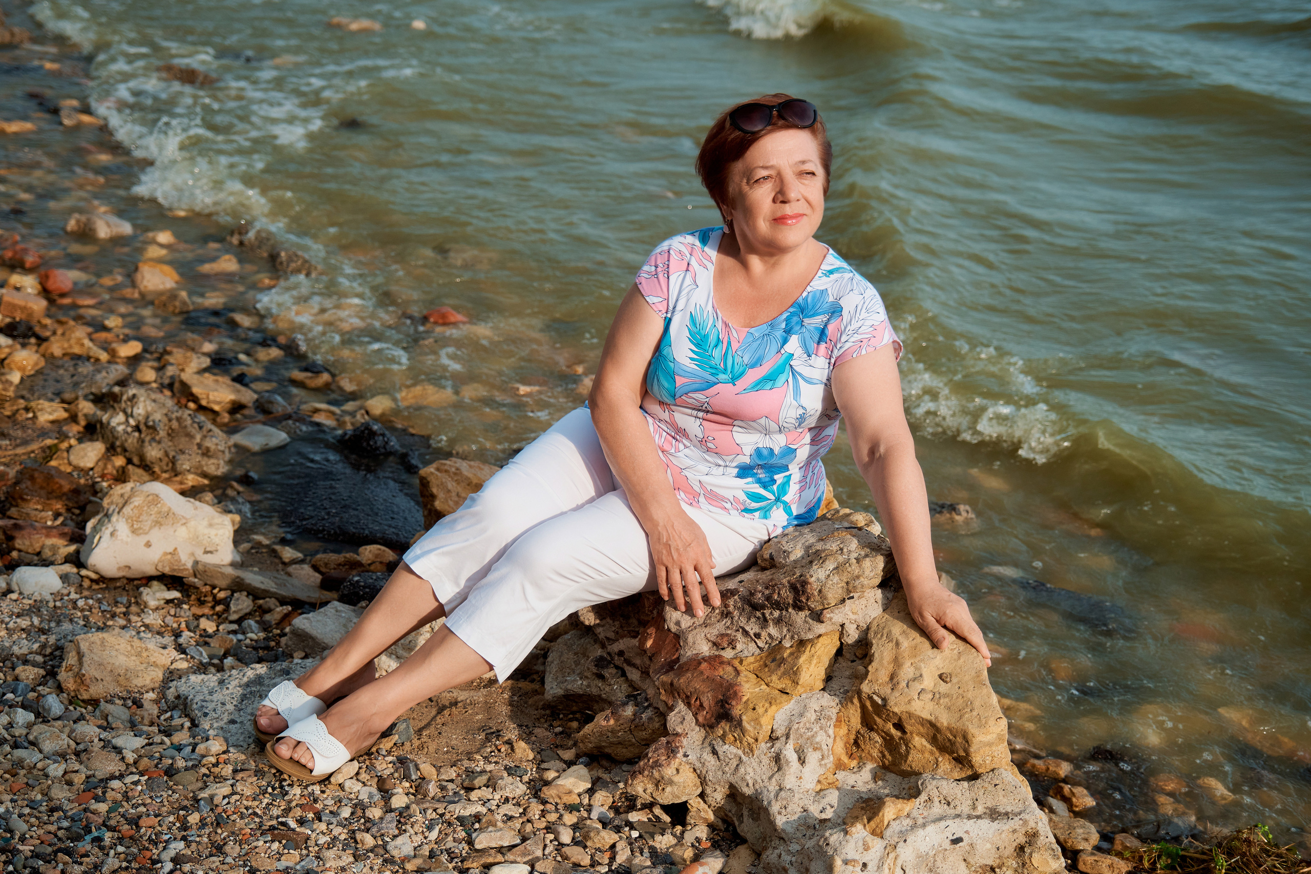 Подарочная фотосессия. Съемка у моря. Фотограф Таганрог Анна Трайжон