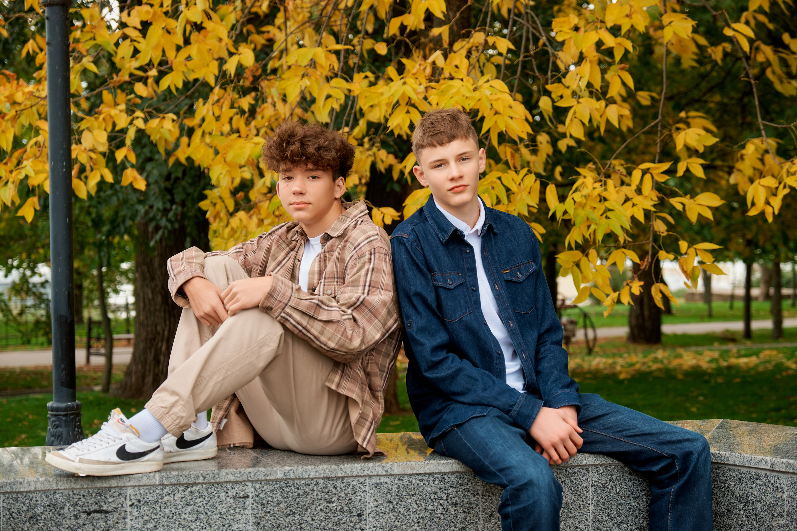 Осенняя фотосессия 9 класс. Фотограф Таганрог Анна Трайжон