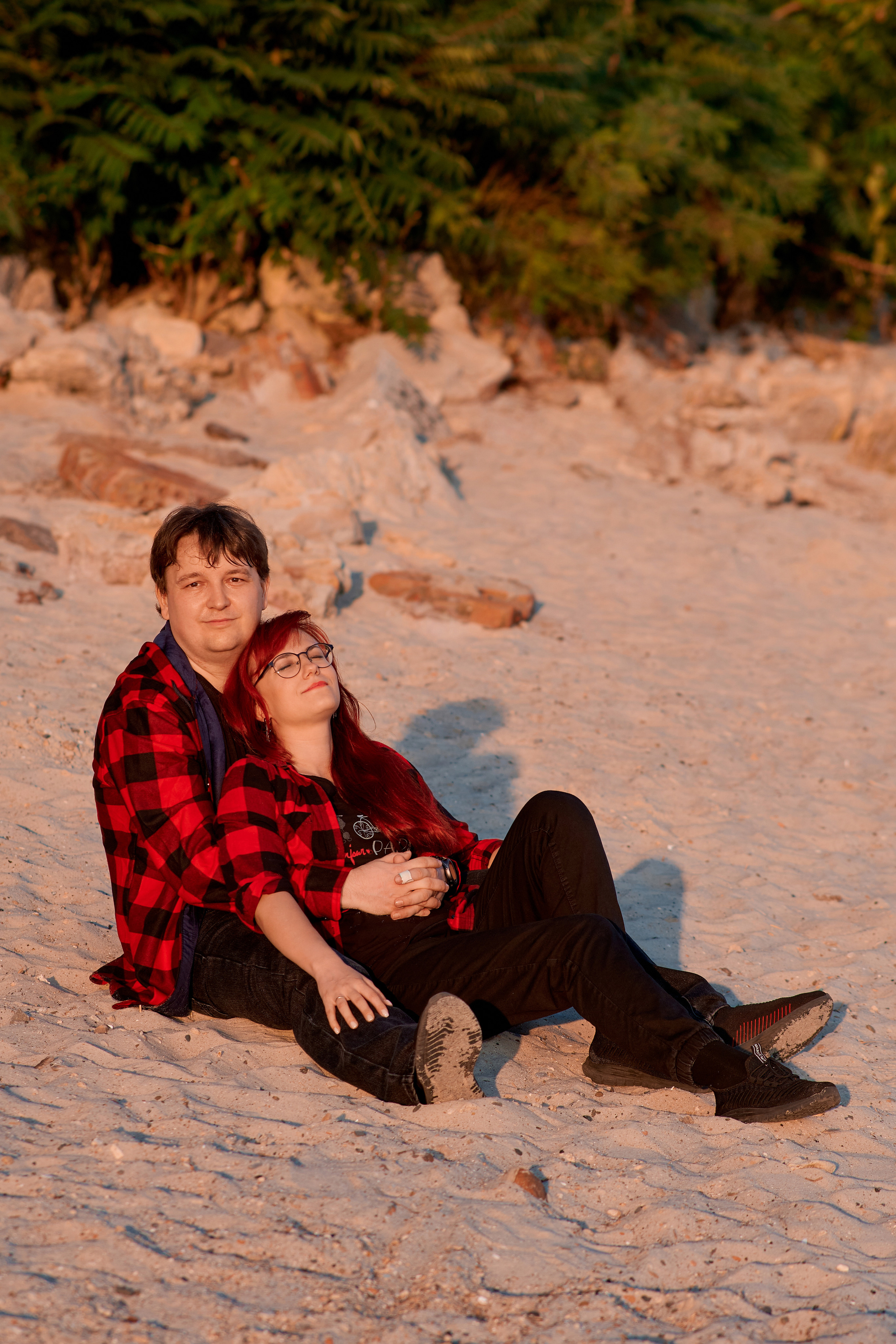 Семейная фотосессия в парке и у моря. Фотограф Таганрог Анна Трайжон