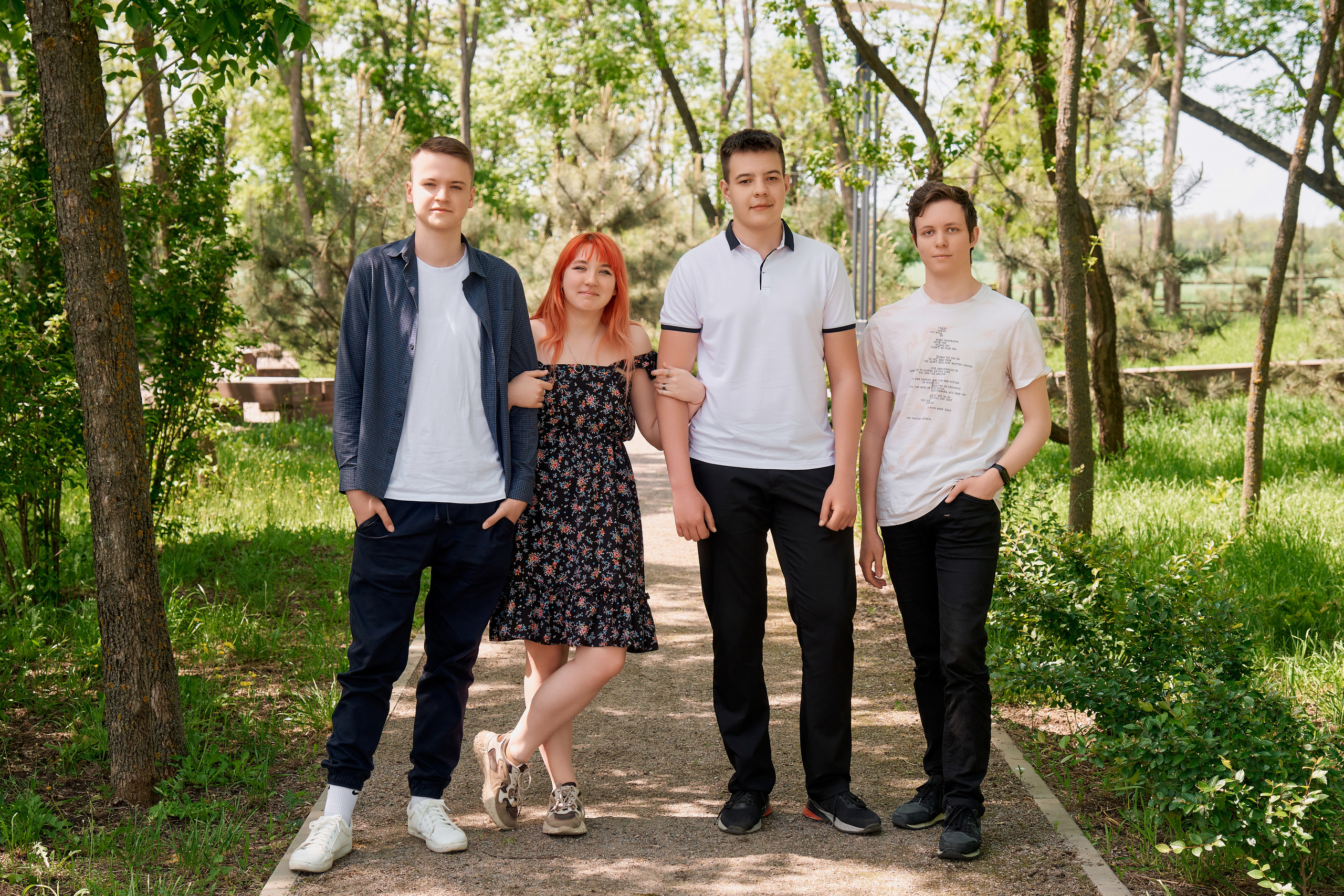 11 класс. Съемка в парке «Самбек». Фотограф Таганрог Анна Трайжон